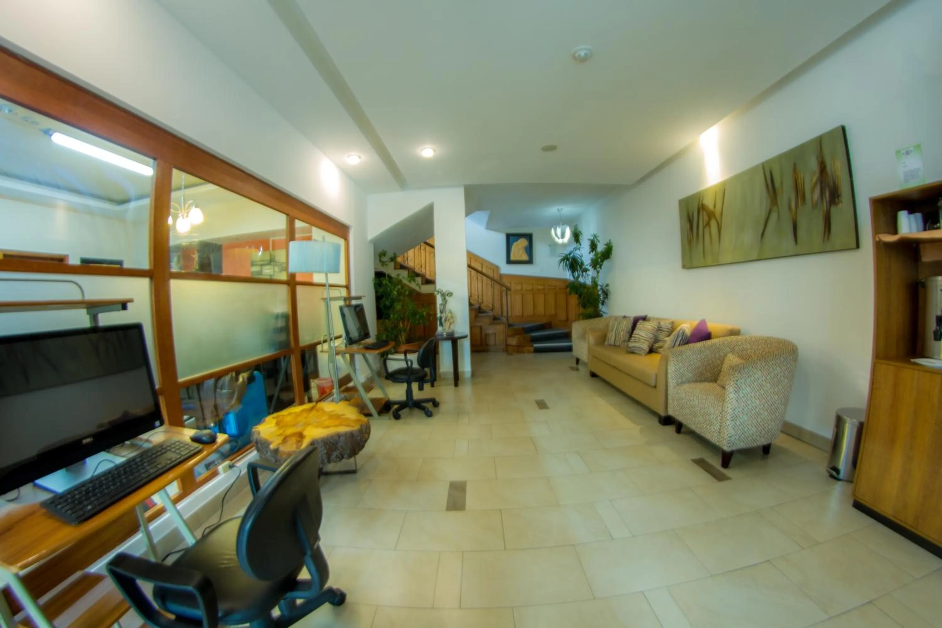 Living room in Embassy Quito