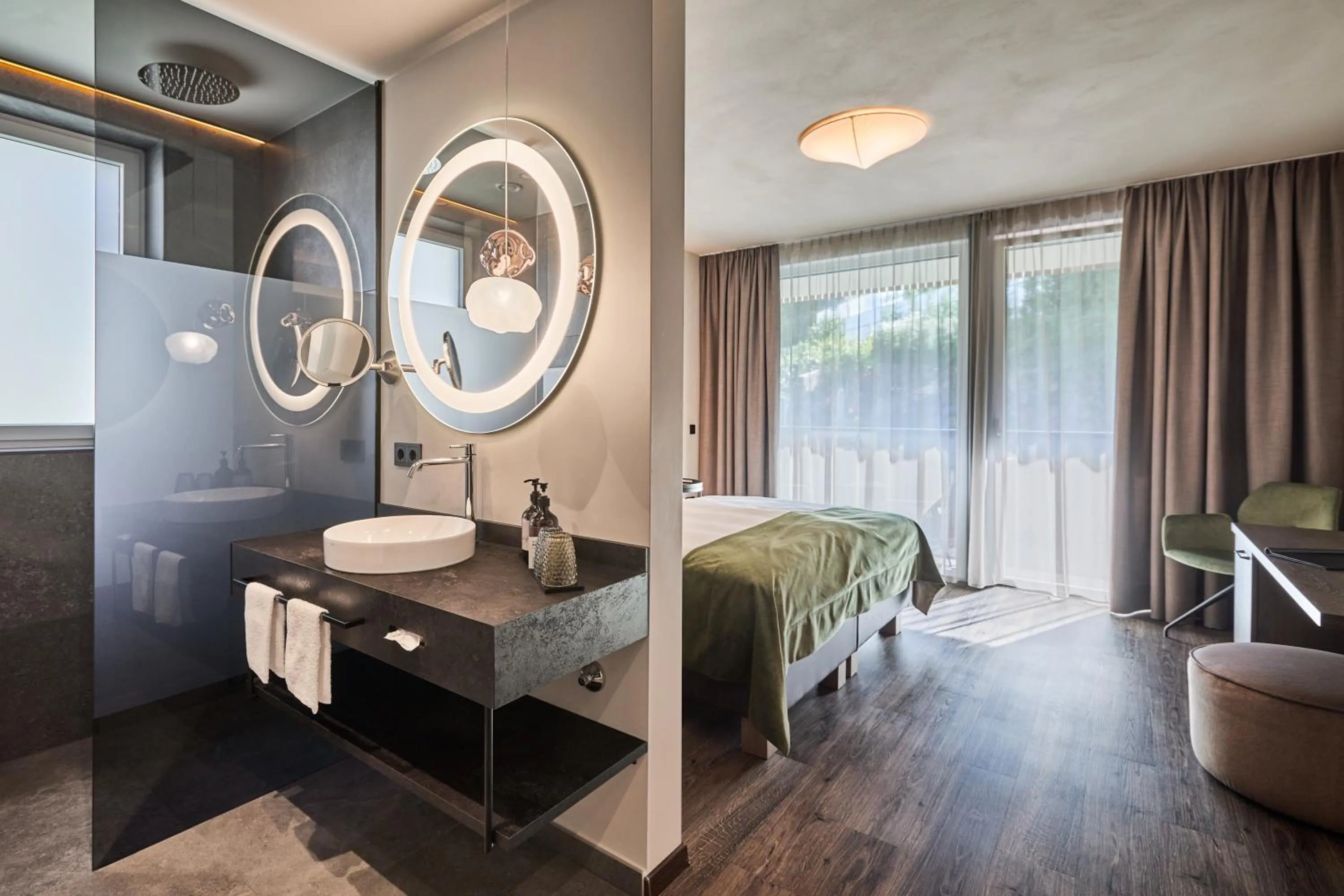Bed in Appius Design Suites B&B - ADULTS ONLY