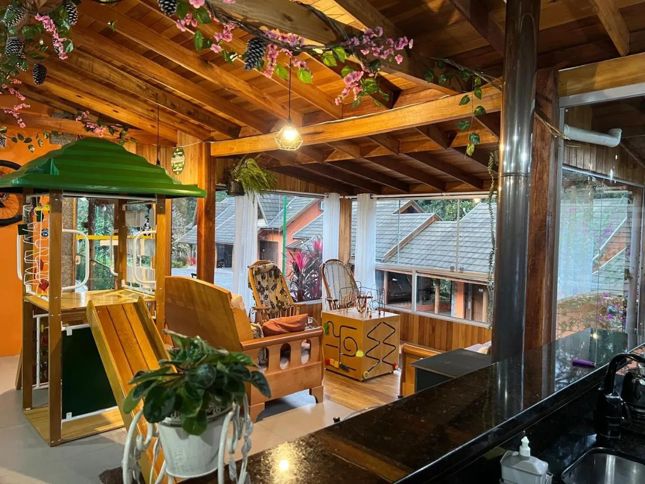 Property building in Pousada Maibe Amanhecer na Serra