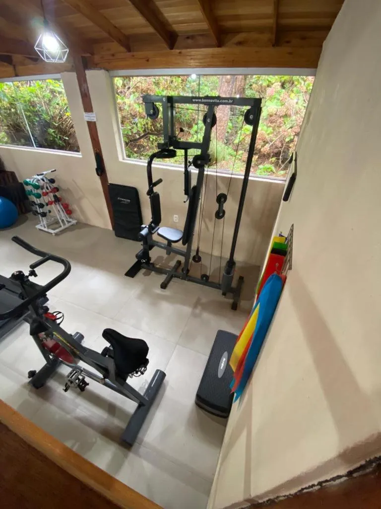 Fitness centre/facilities in Pousada Maibe Amanhecer na Serra
