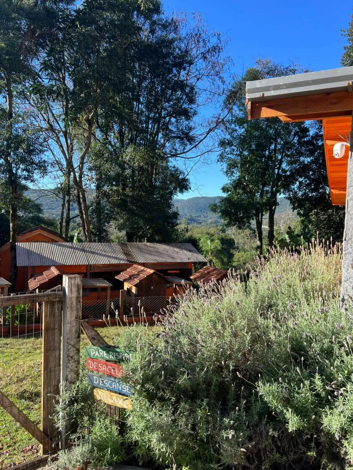 Garden in Pousada Maibe Amanhecer na Serra