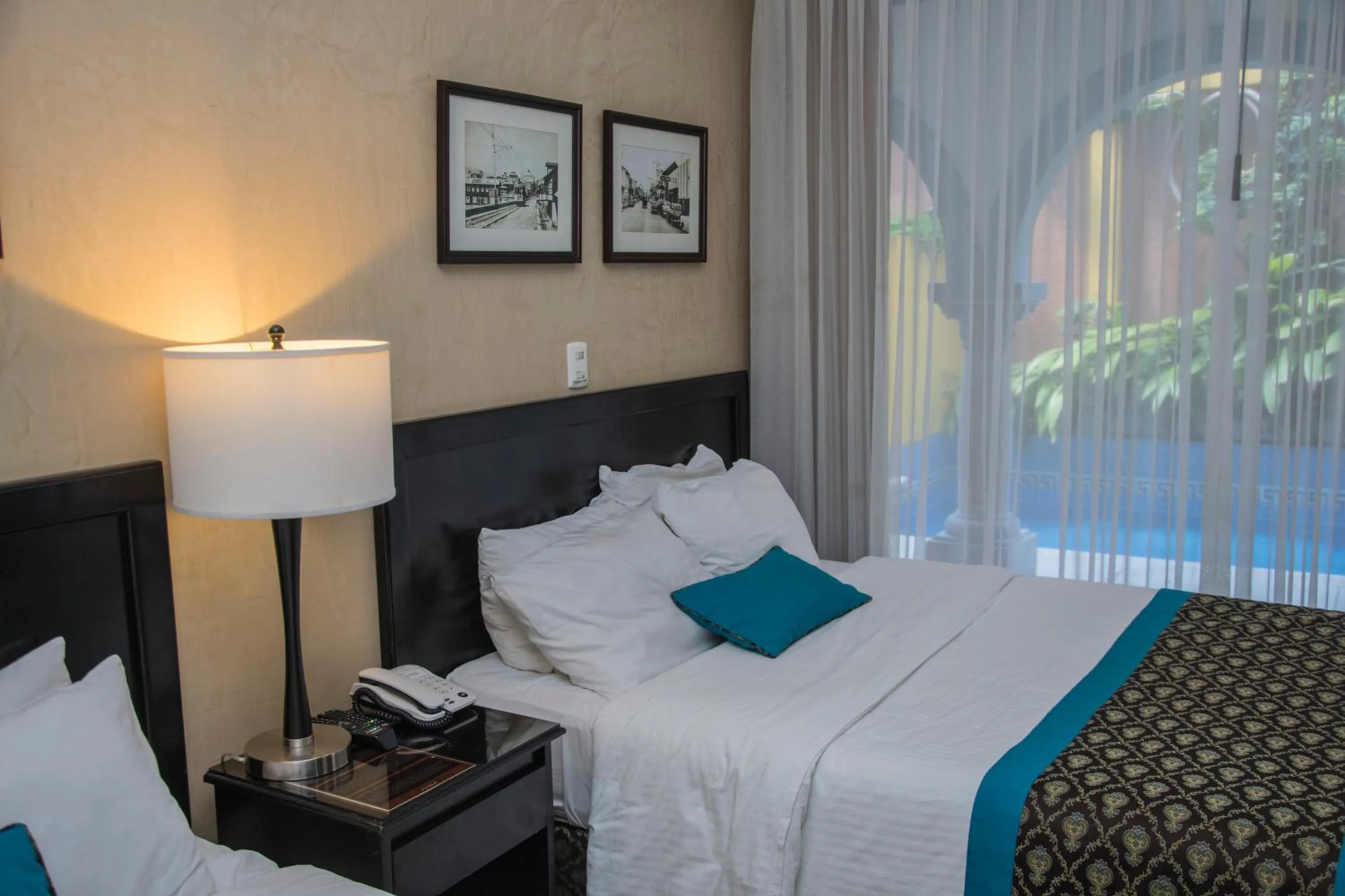 Bed in Hotel Colonial