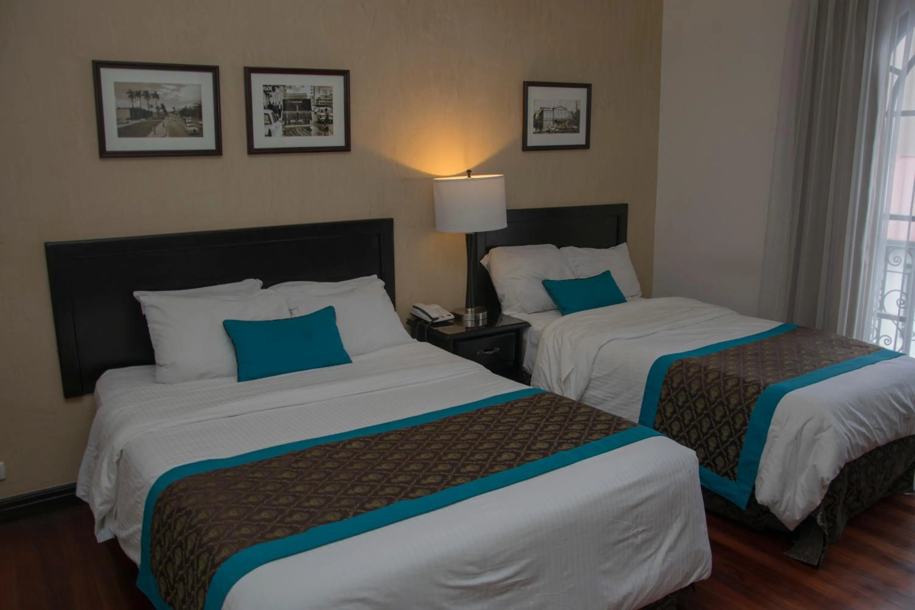 Bed in Hotel Colonial