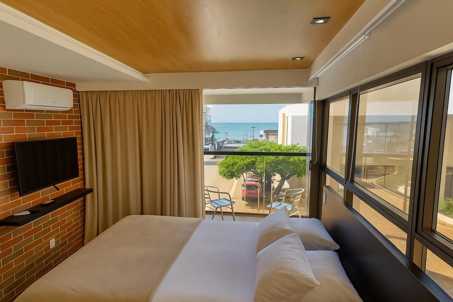 Sea view, Bed in Reserva Madero Loft Natal Hotel