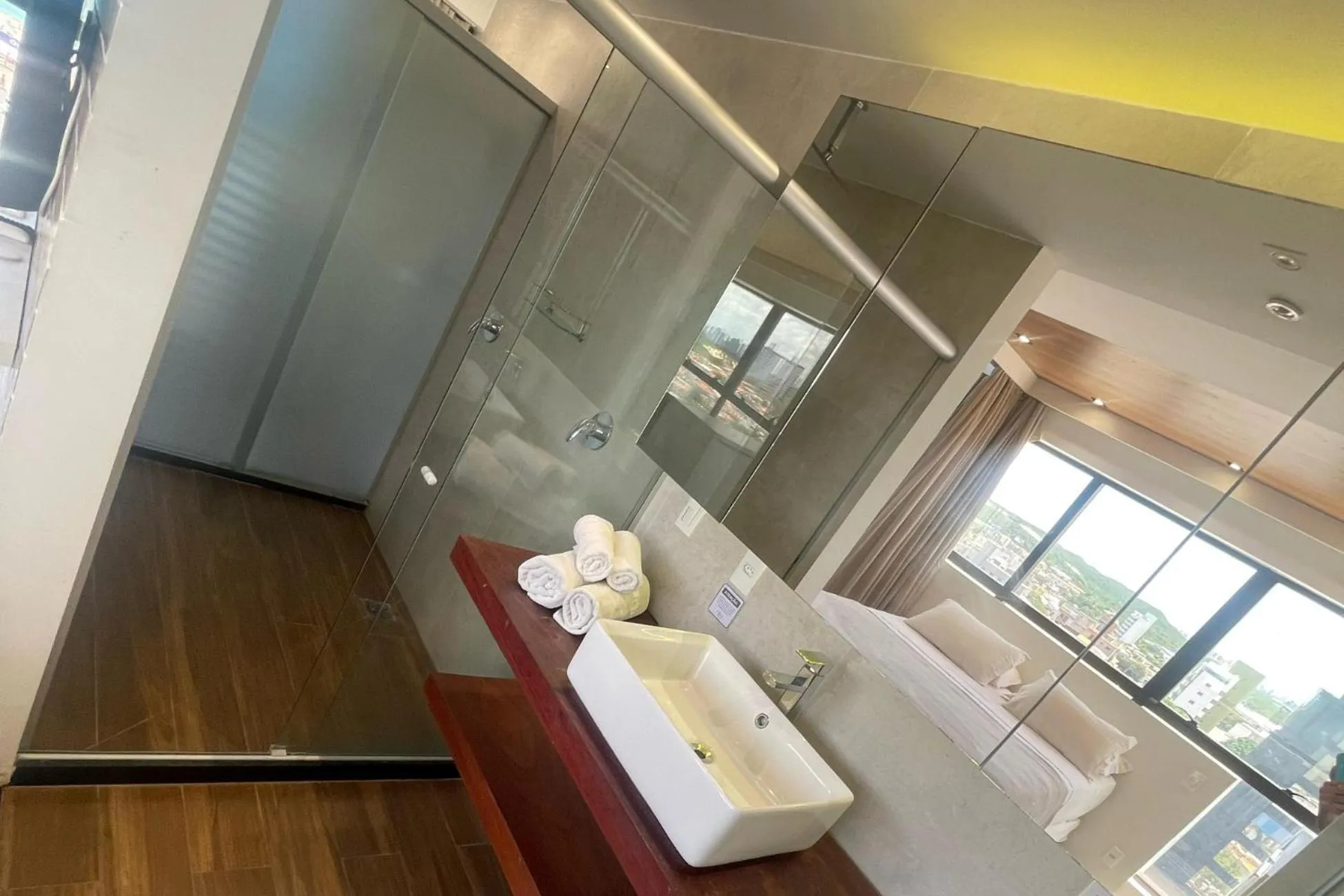 Bathroom in Reserva Madero Loft Natal Hotel