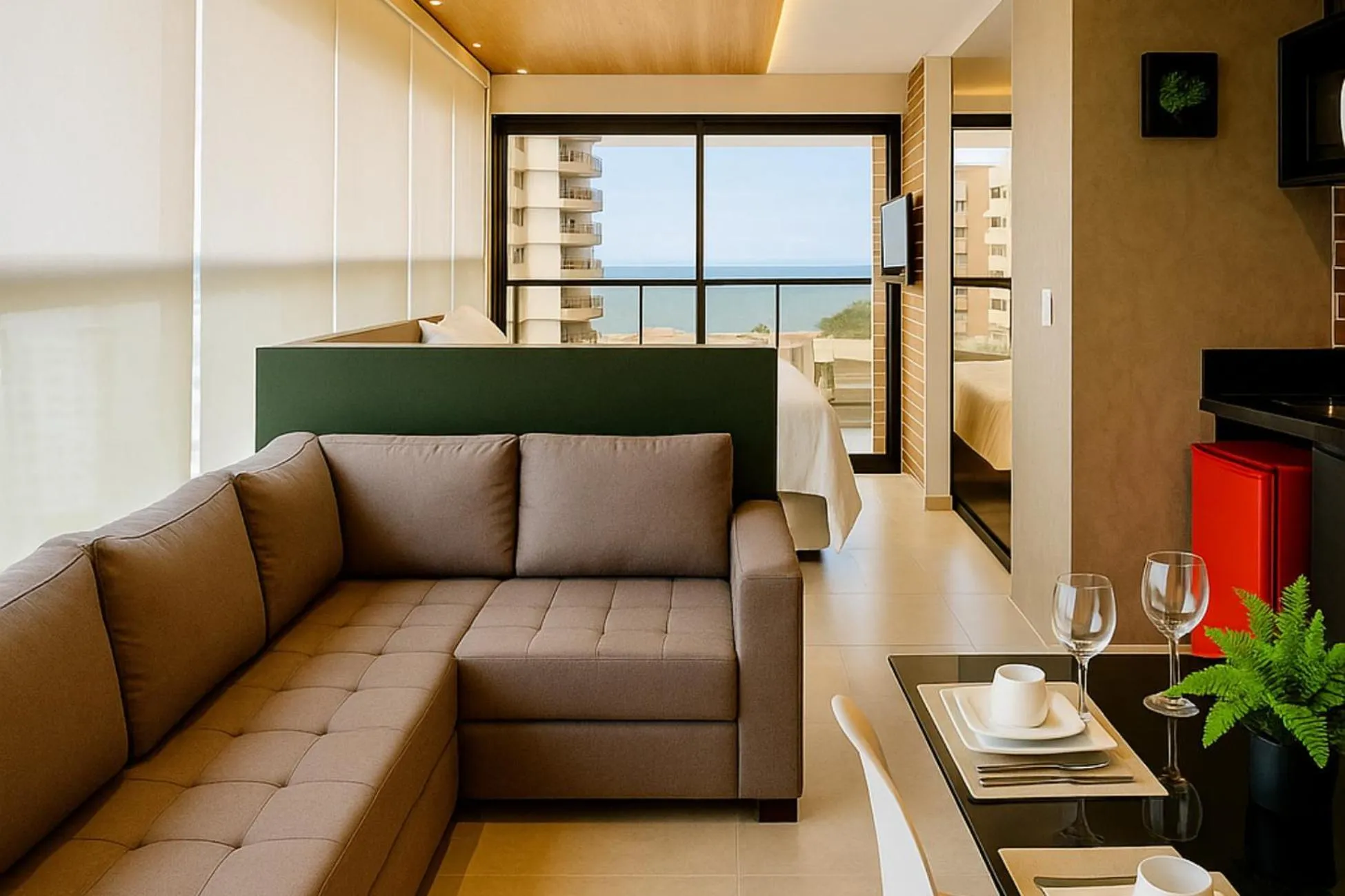 Sea view in Reserva Madero Loft Natal Hotel