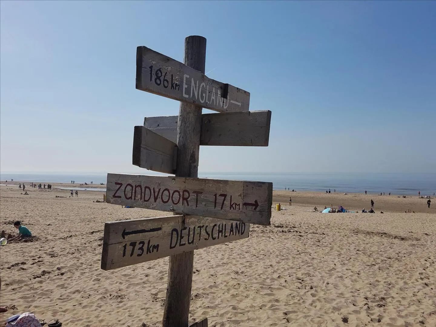 Beach in Southpoint Zandvoort & private parking