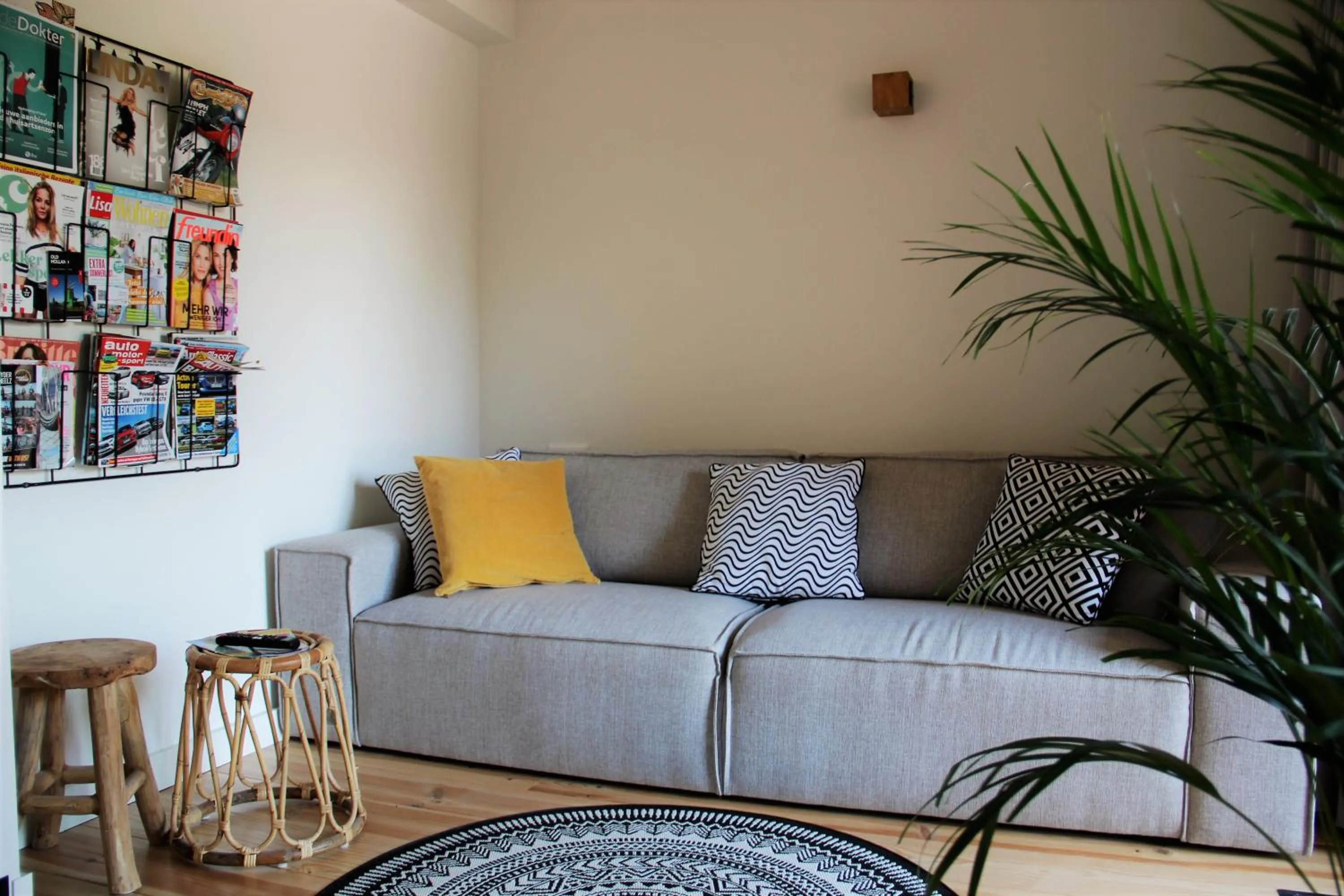 Living room in Southpoint Zandvoort & private parking