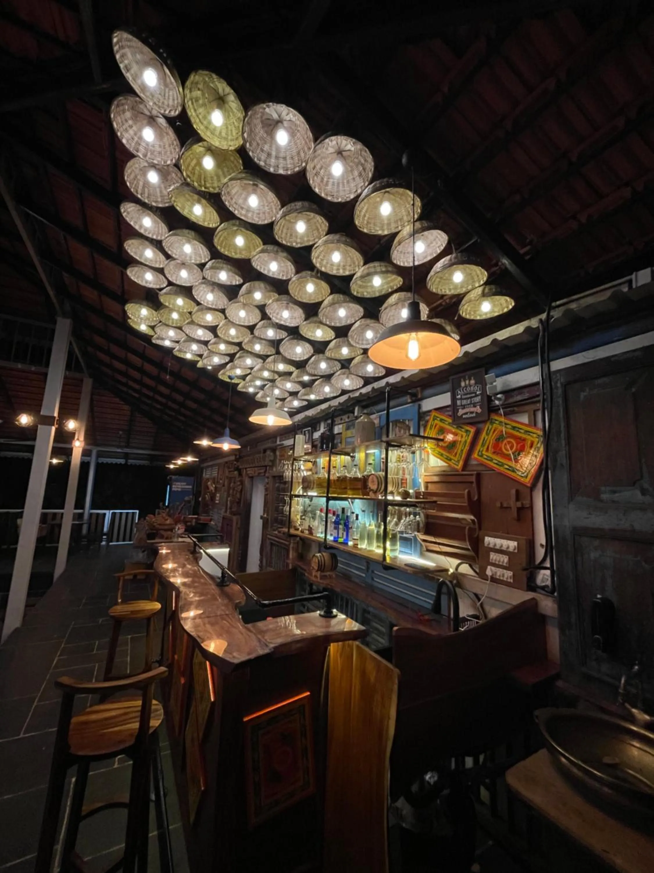 Lounge or bar in Porsu