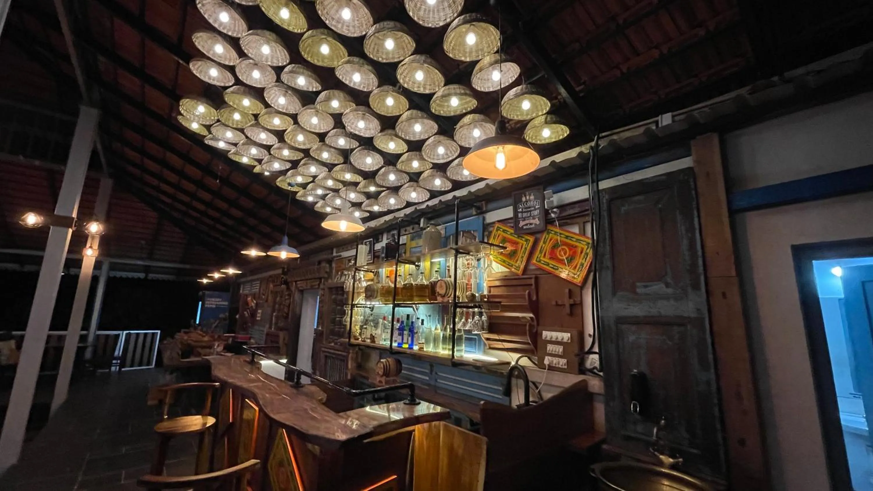 Lounge or bar in Porsu