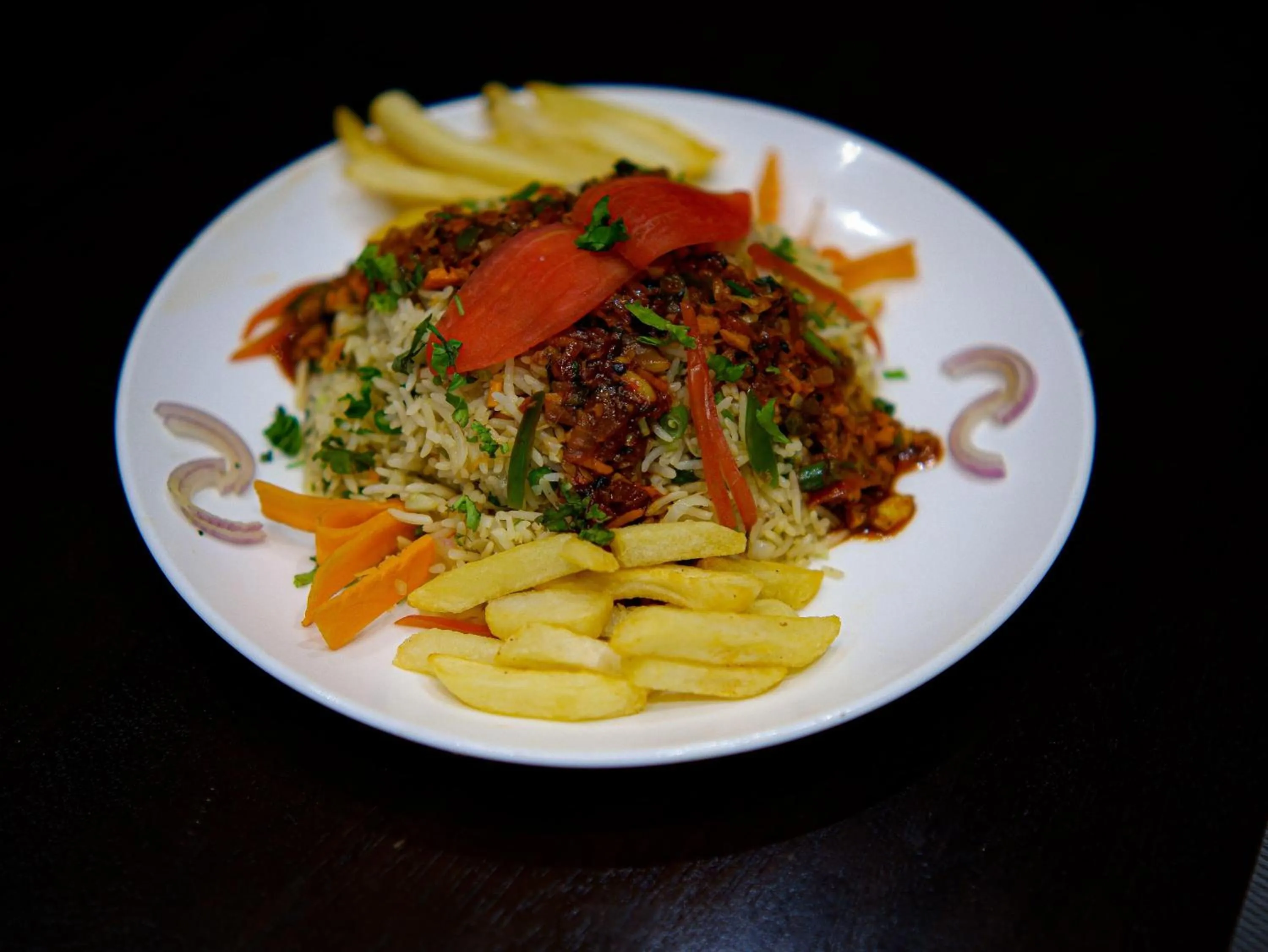 Food close-up in Hotel Jaisal Inn - Pure Veg