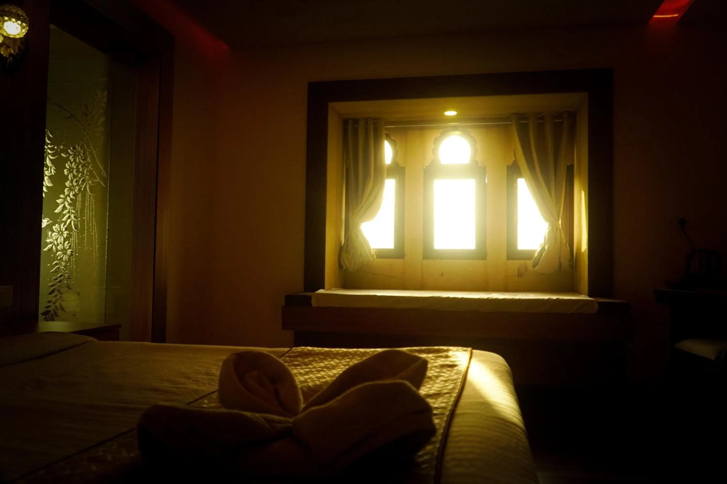 Bed in Hotel Jaisal Inn - Pure Veg