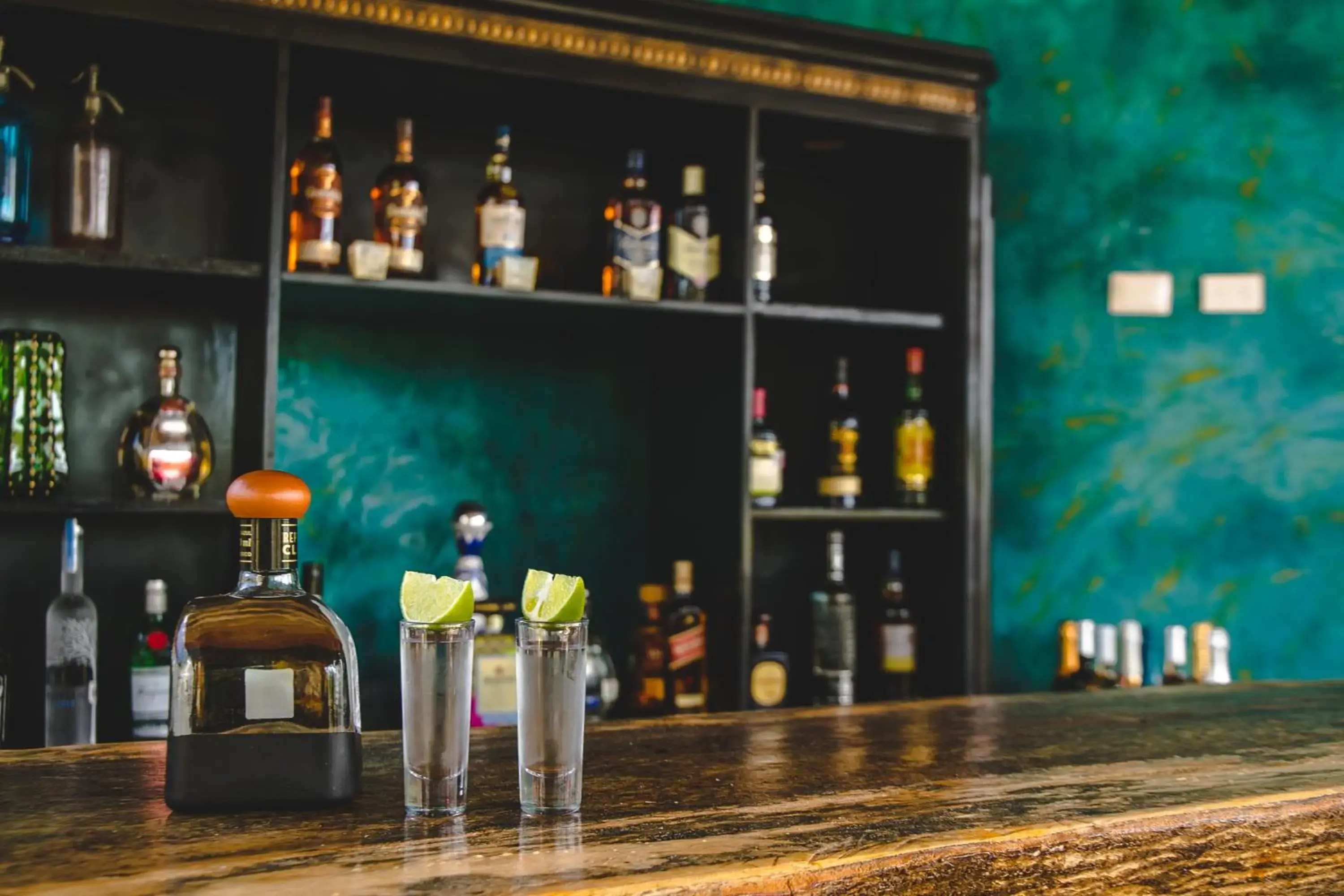 Lounge or bar in Hotel Boutique La Puerta Azul Beachfront - Adults Only Lounge or bar in Hotel Boutique La Puerta Azul Beachfront - Adults Only