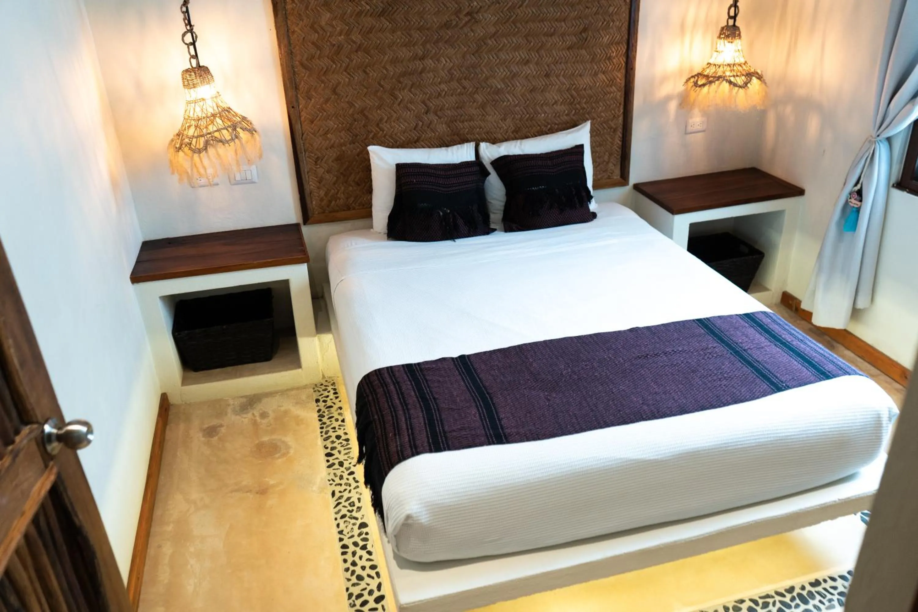 Deluxe Double Room with Two Double Beds in Hotel Boutique La Puerta Azul Beachfront - Adults Only