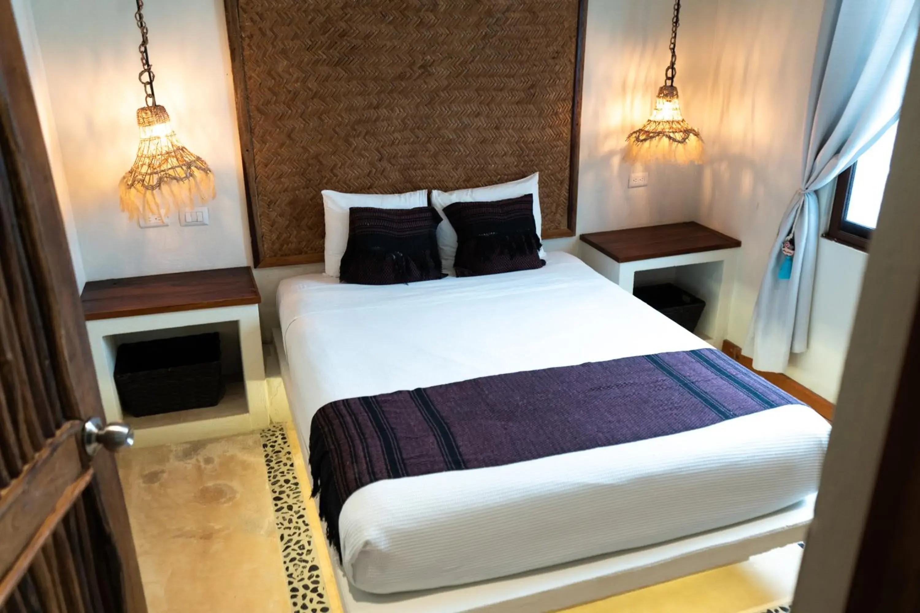 Deluxe Double Room with Two Double Beds in Hotel Boutique La Puerta Azul Beachfront - Adults Only Deluxe Double Room with Two Double Beds in Hotel Boutique La Puerta Azul Beachfront - Adults Only