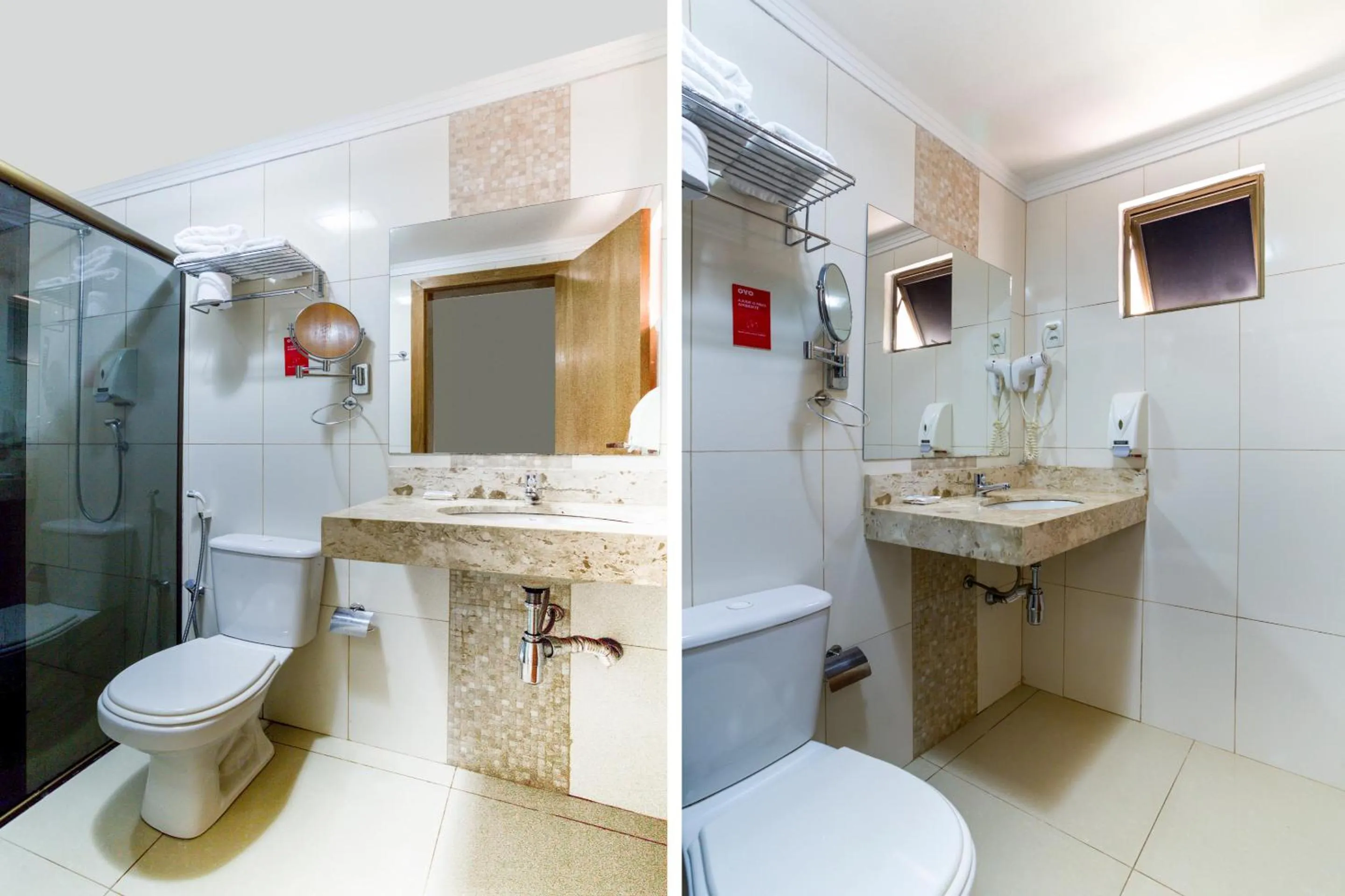 Bathroom in OYO Hotel Via Universitária, Anápolis