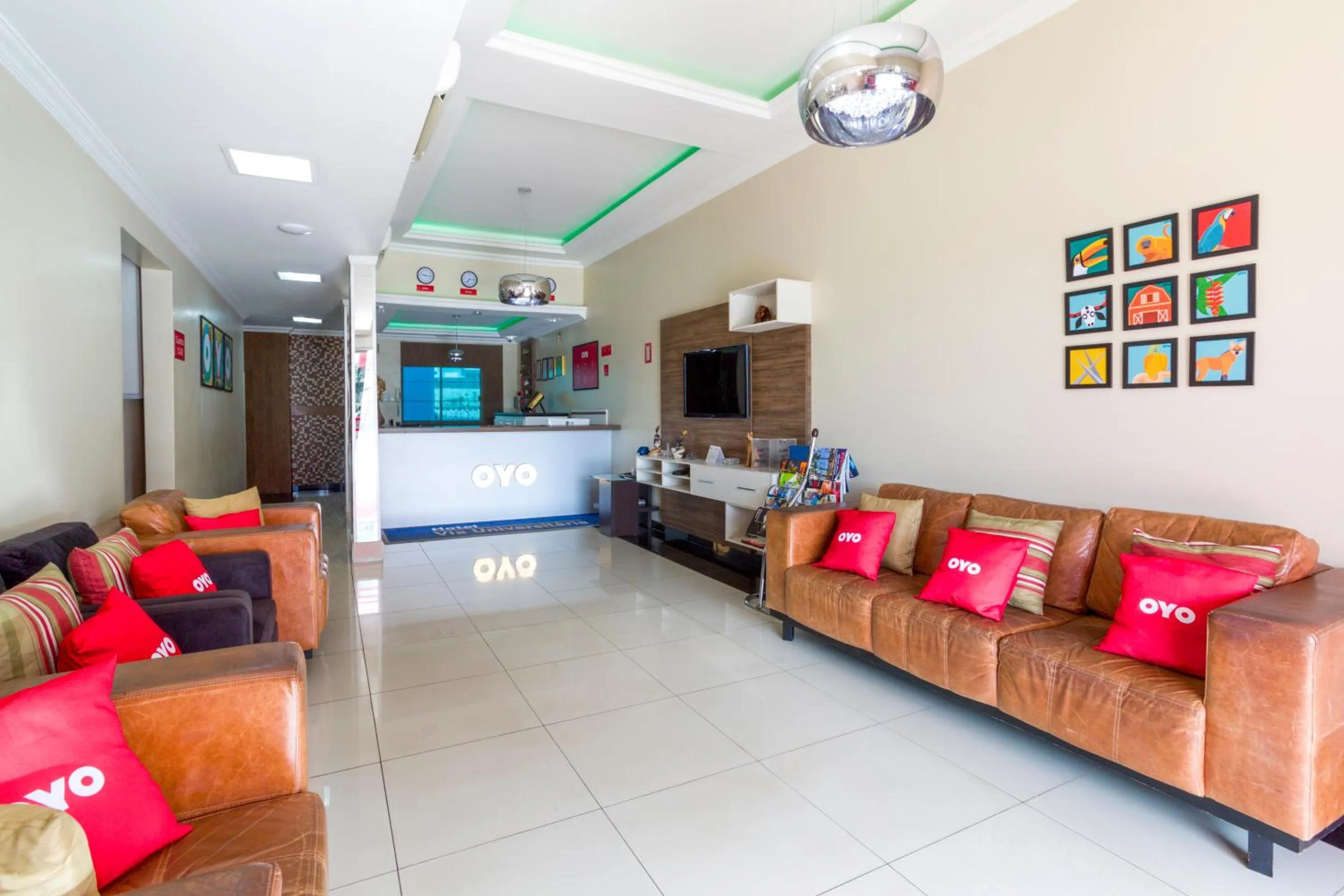 Living room in OYO Hotel Via Universitária, Anápolis