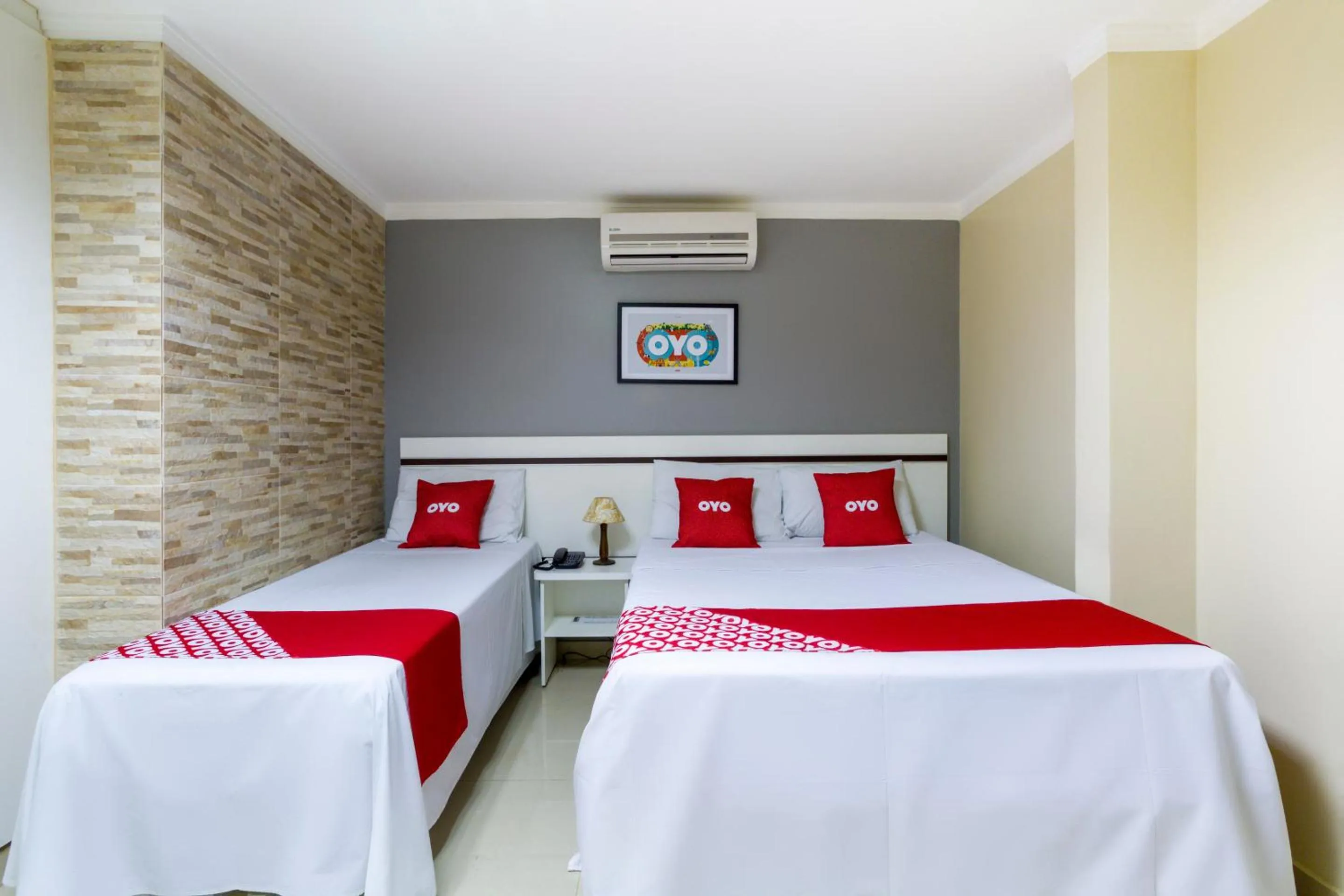 Photo of the whole room in OYO Hotel Via Universitária, Anápolis