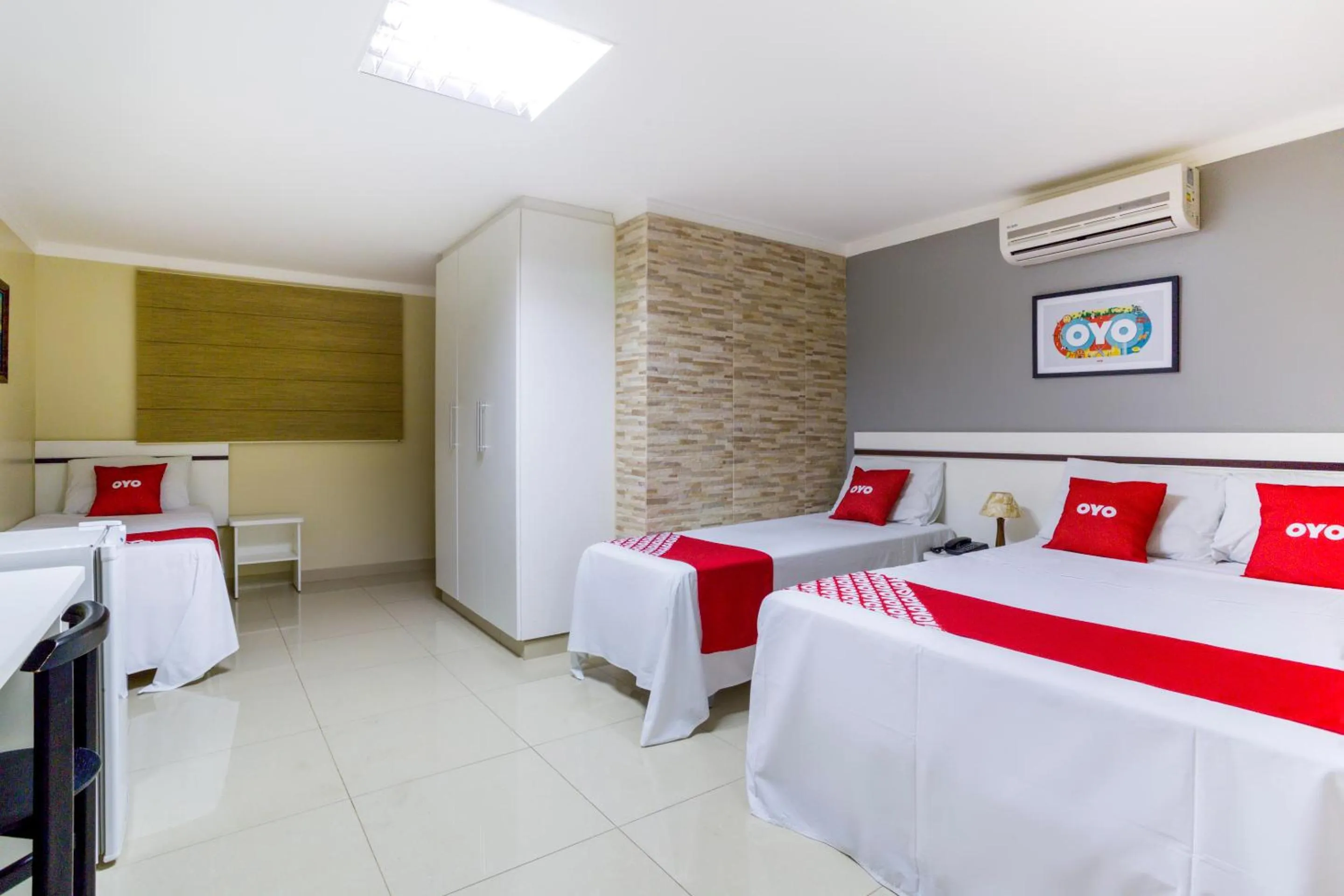 Photo of the whole room in OYO Hotel Via Universitária, Anápolis