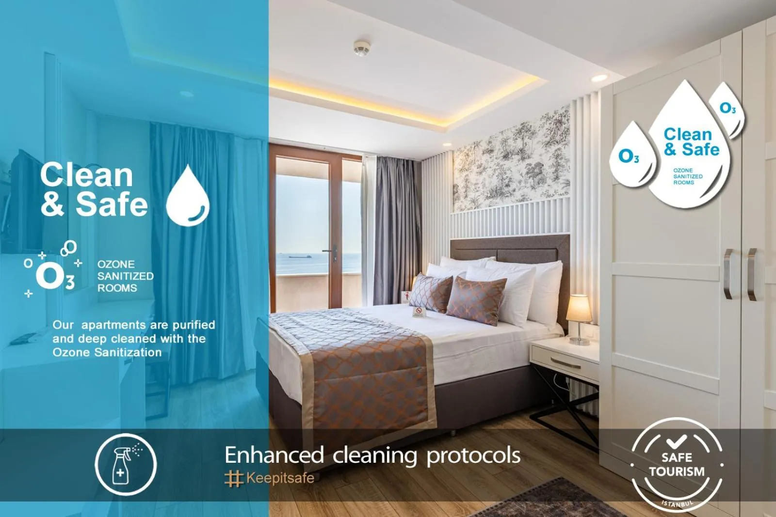 Bed in MENAR HOTEL&SUITES -Old City Sultanahmet