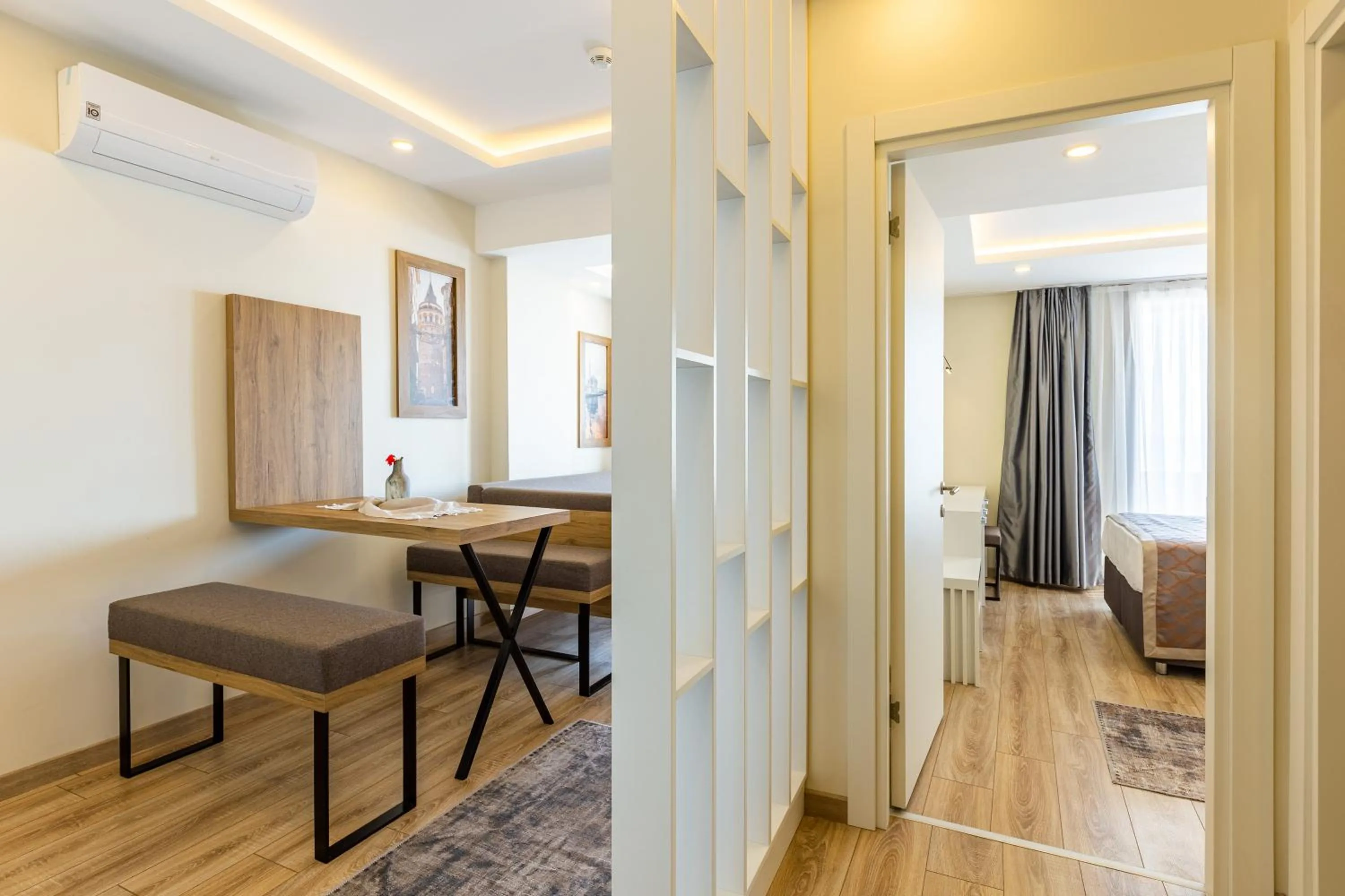 Floor plan, Bed in MENAR HOTEL&SUITES -Old City Sultanahmet