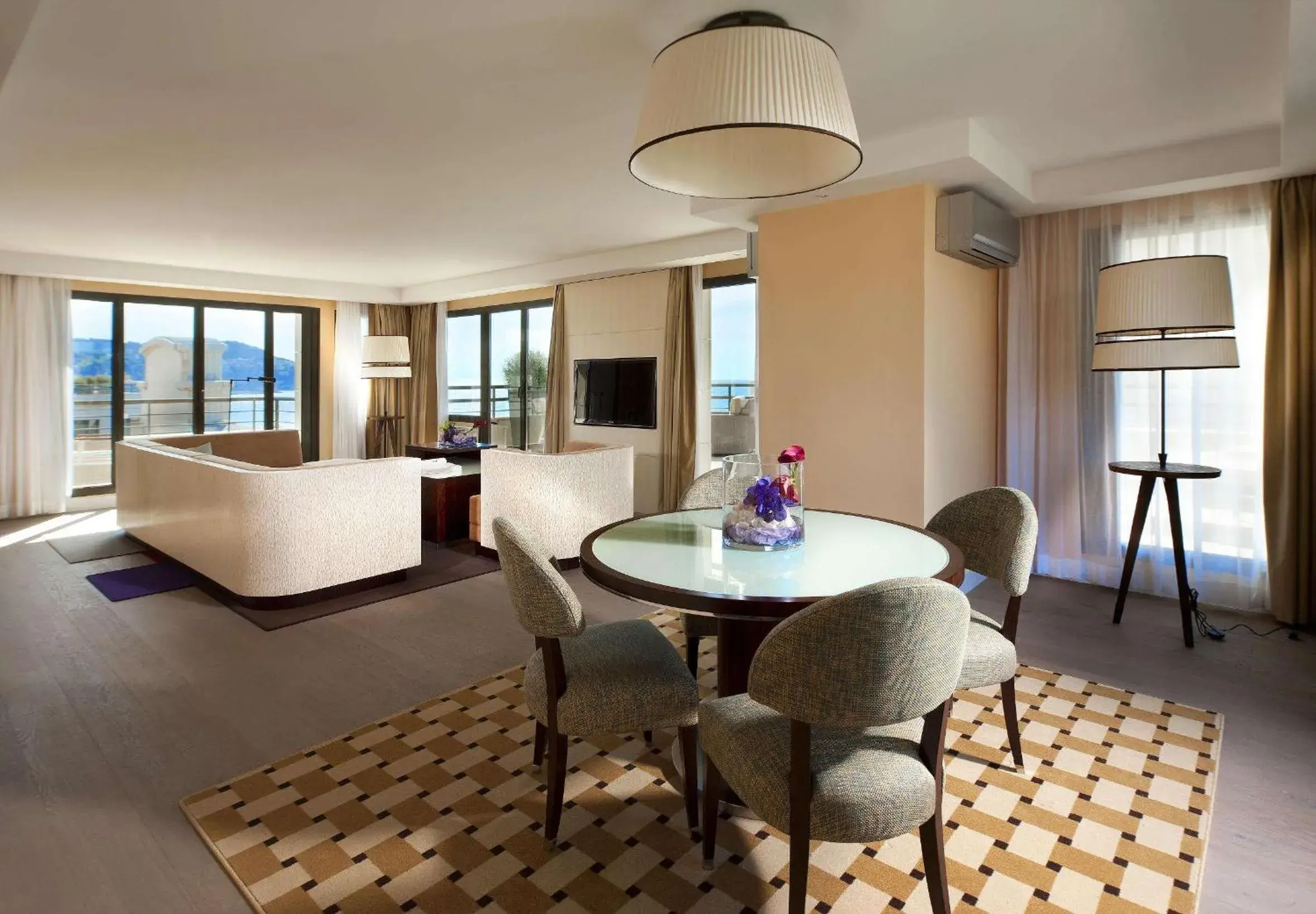 Photo of the whole room, Bed in Hyatt Regency Nice Palais de la Méditerranée Photo of the whole room, Bed in Hyatt Regency Nice Palais de la Méditerranée