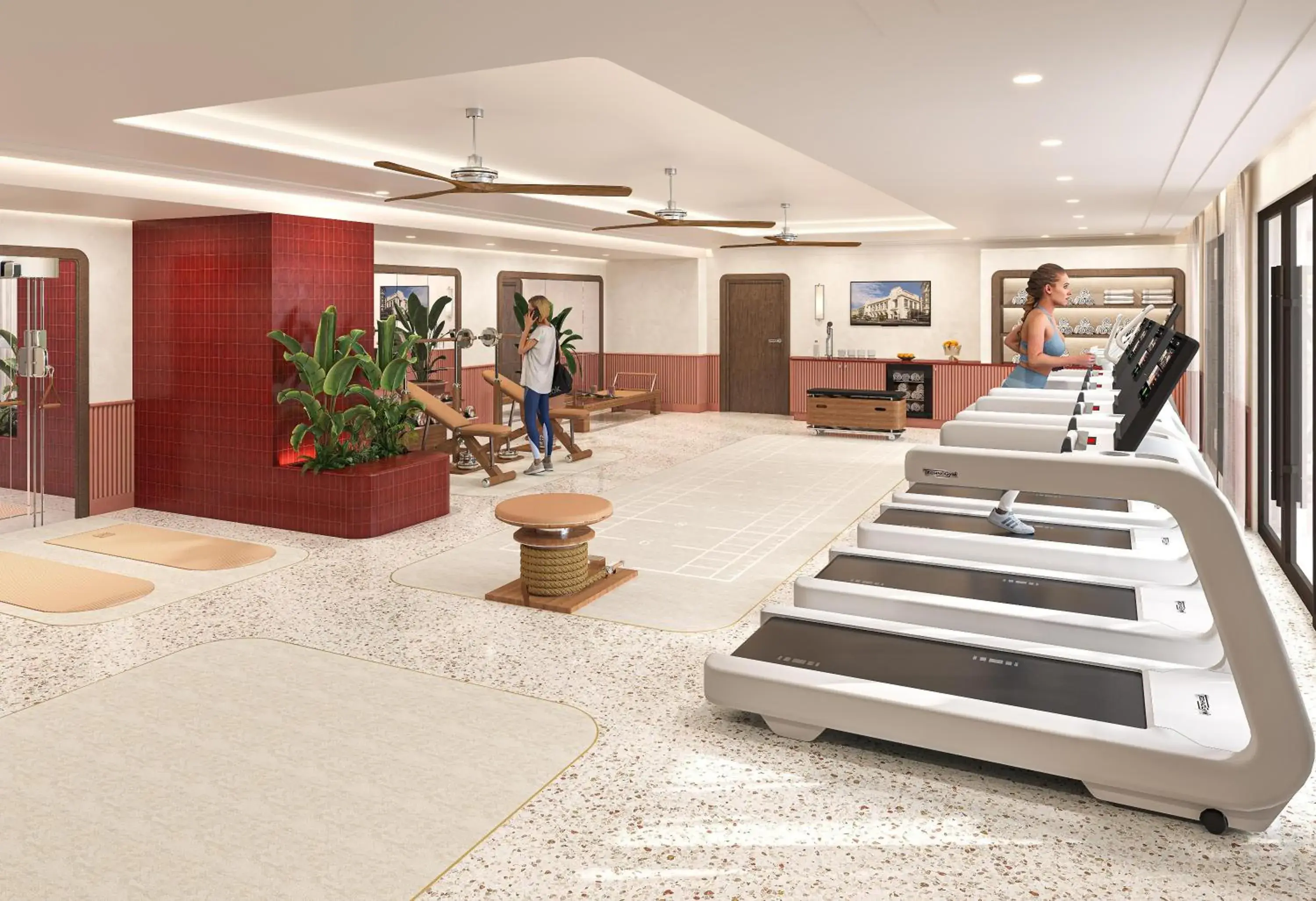 Fitness centre/facilities in Hyatt Regency Nice Palais de la Méditerranée Fitness centre/facilities in Hyatt Regency Nice Palais de la Méditerranée