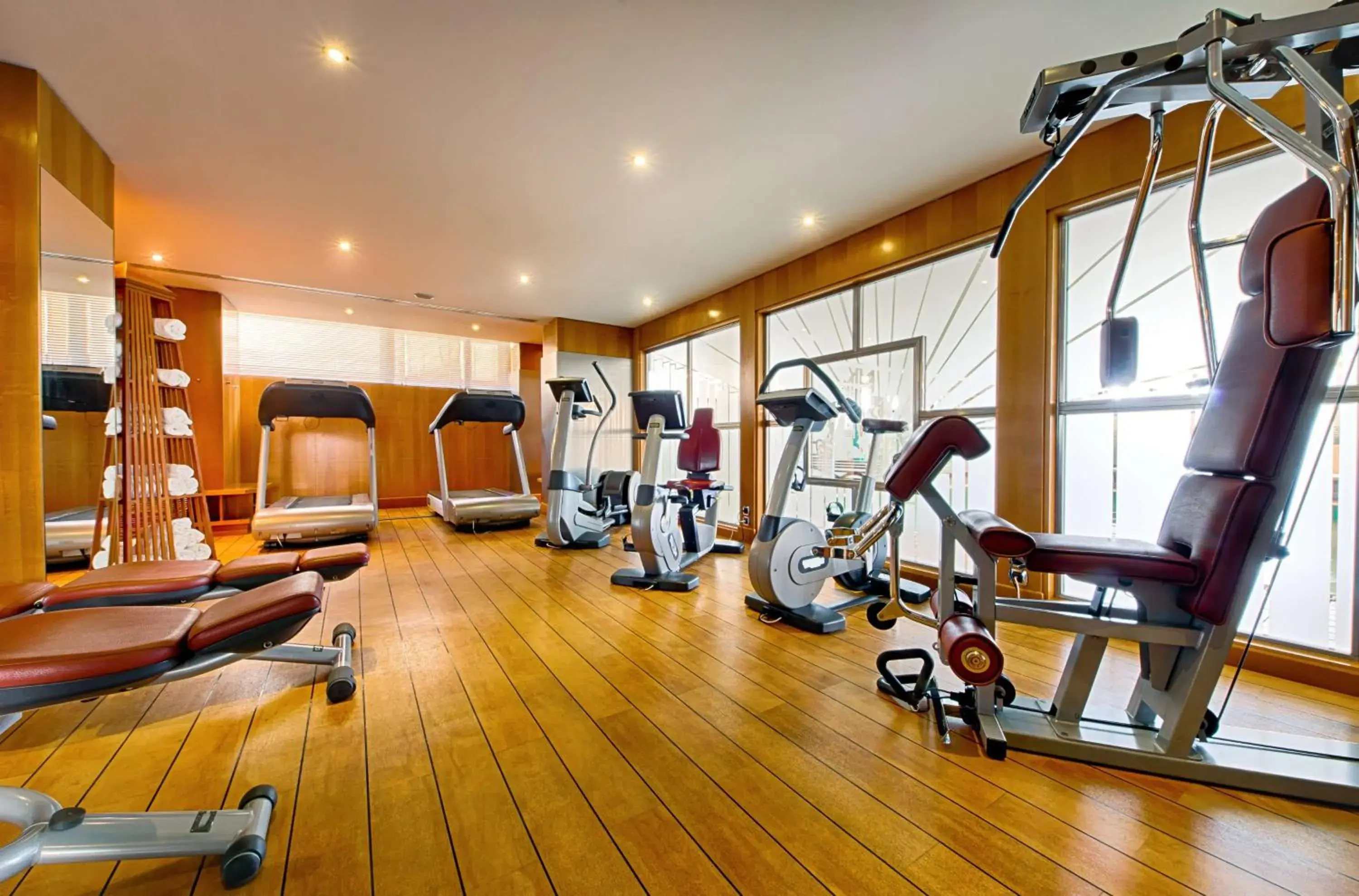 Fitness centre/facilities in Hyatt Regency Nice Palais de la Méditerranée Fitness centre/facilities in Hyatt Regency Nice Palais de la Méditerranée