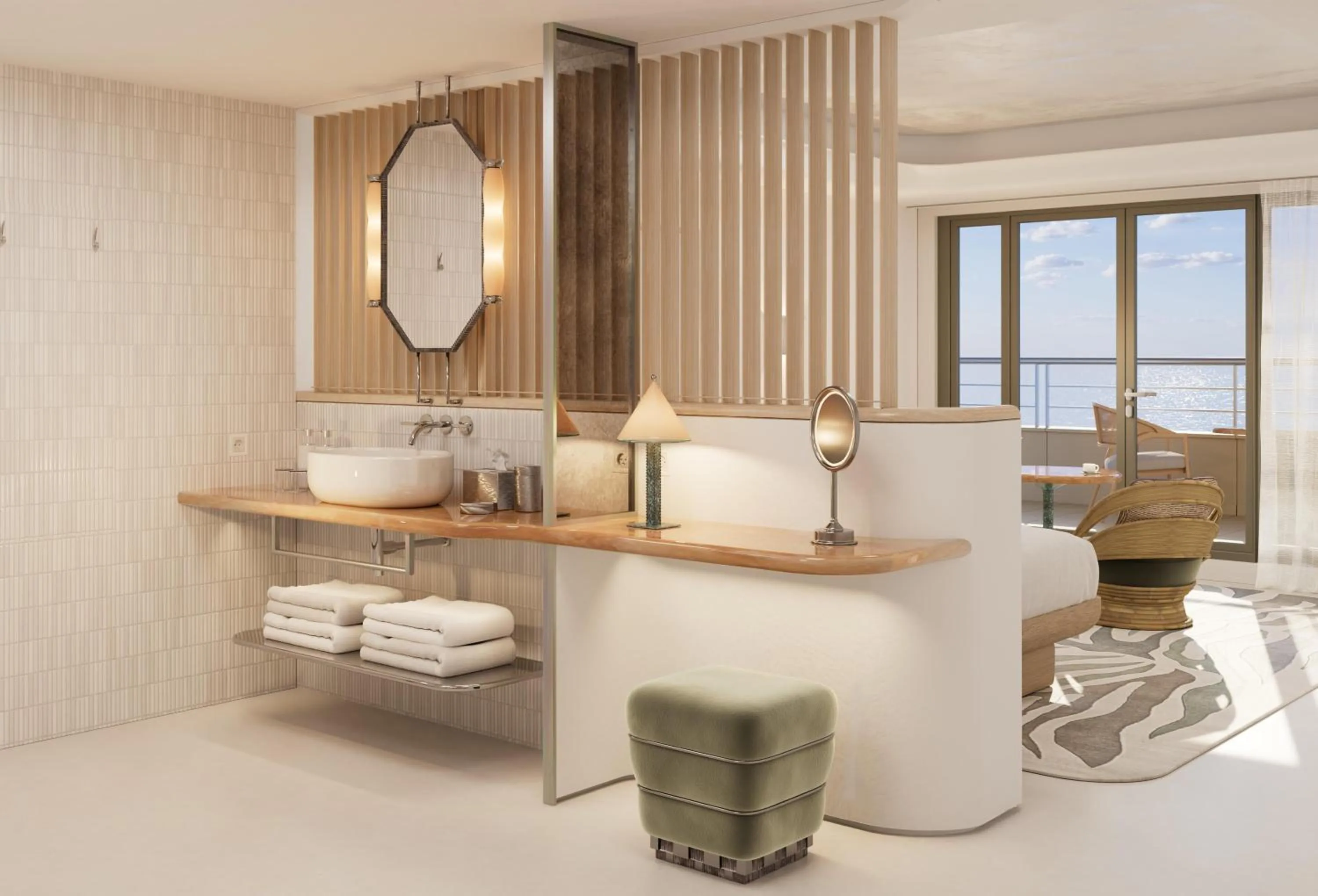 Bathroom in Hyatt Regency Nice Palais de la Méditerranée