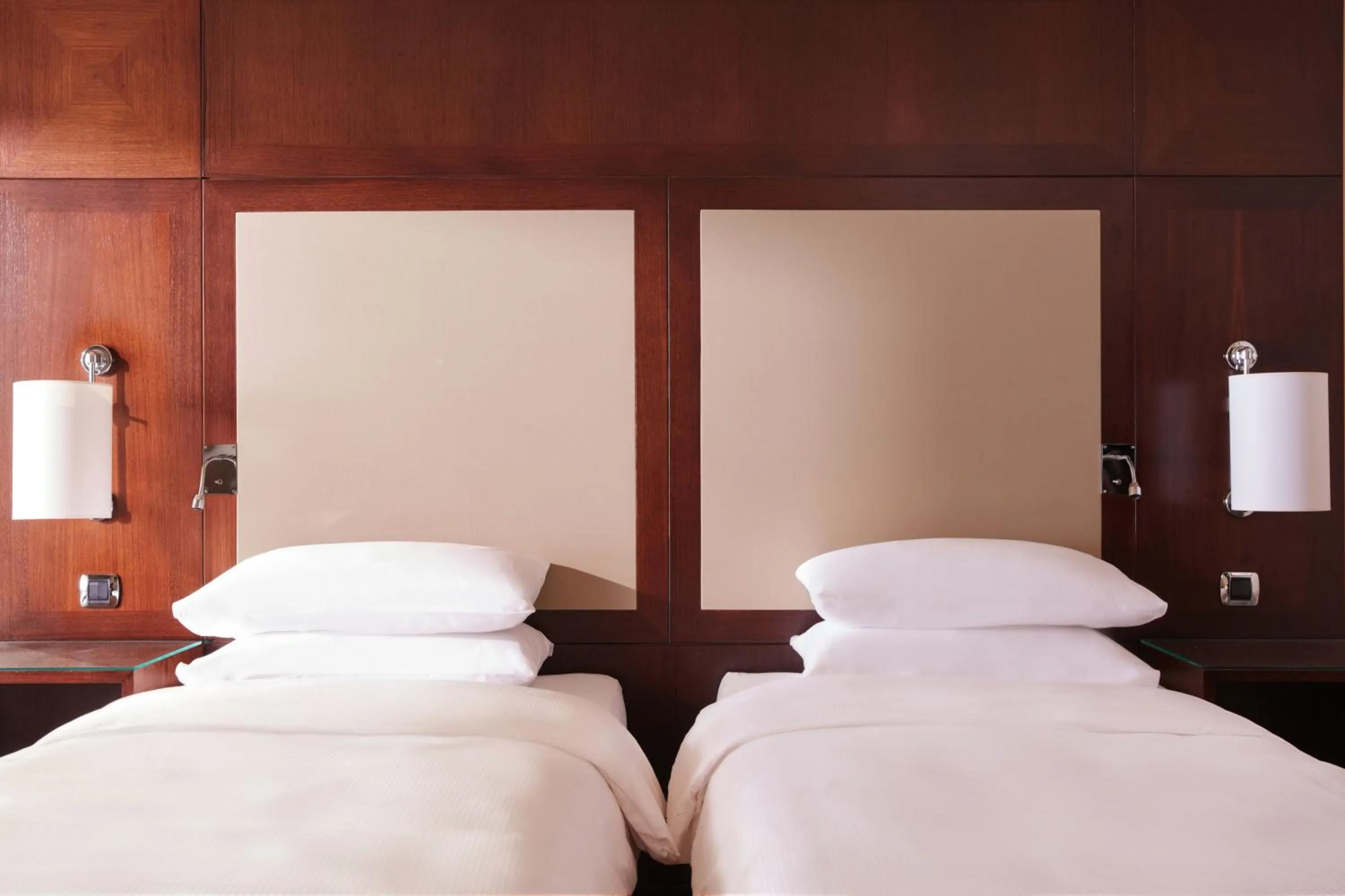 Bed in Hyatt Regency Nice Palais de la Méditerranée