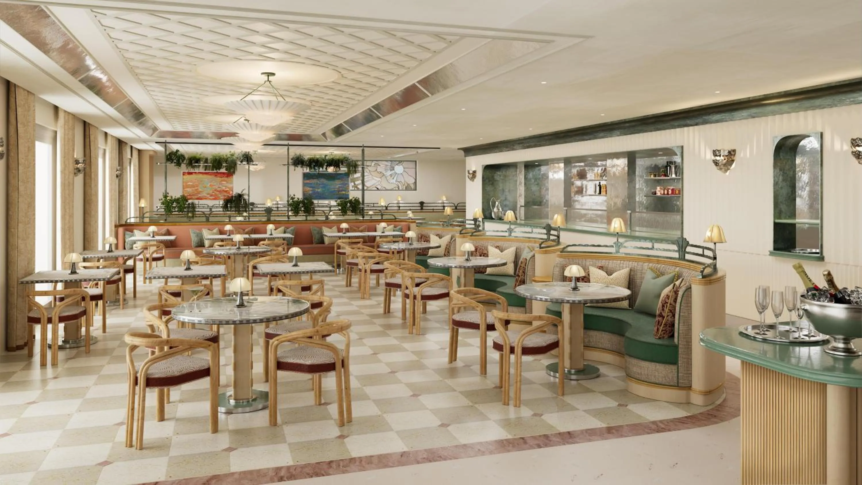 Restaurant/places to eat in Hyatt Regency Nice Palais de la Méditerranée