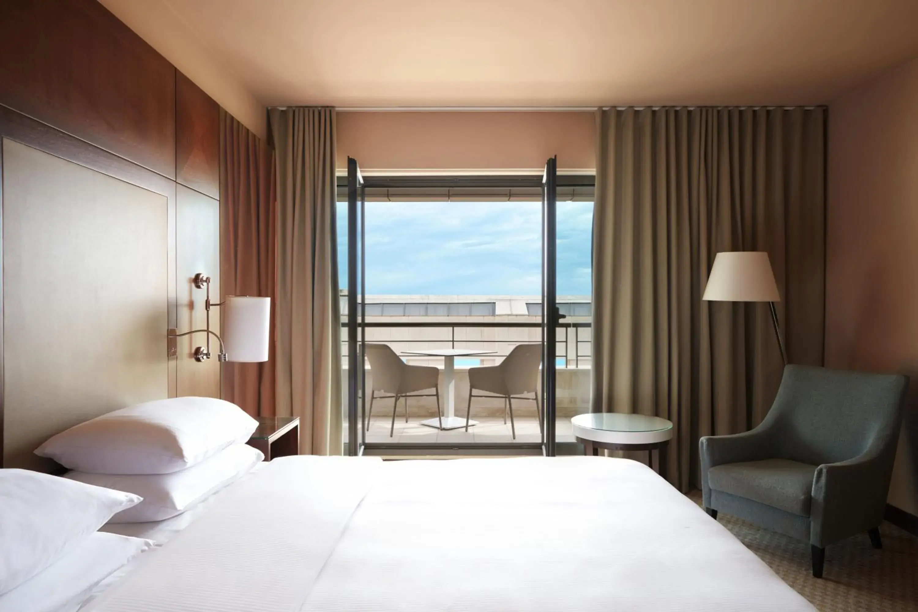 Photo of the whole room, Bed in Hyatt Regency Nice Palais de la Méditerranée Photo of the whole room, Bed in Hyatt Regency Nice Palais de la Méditerranée