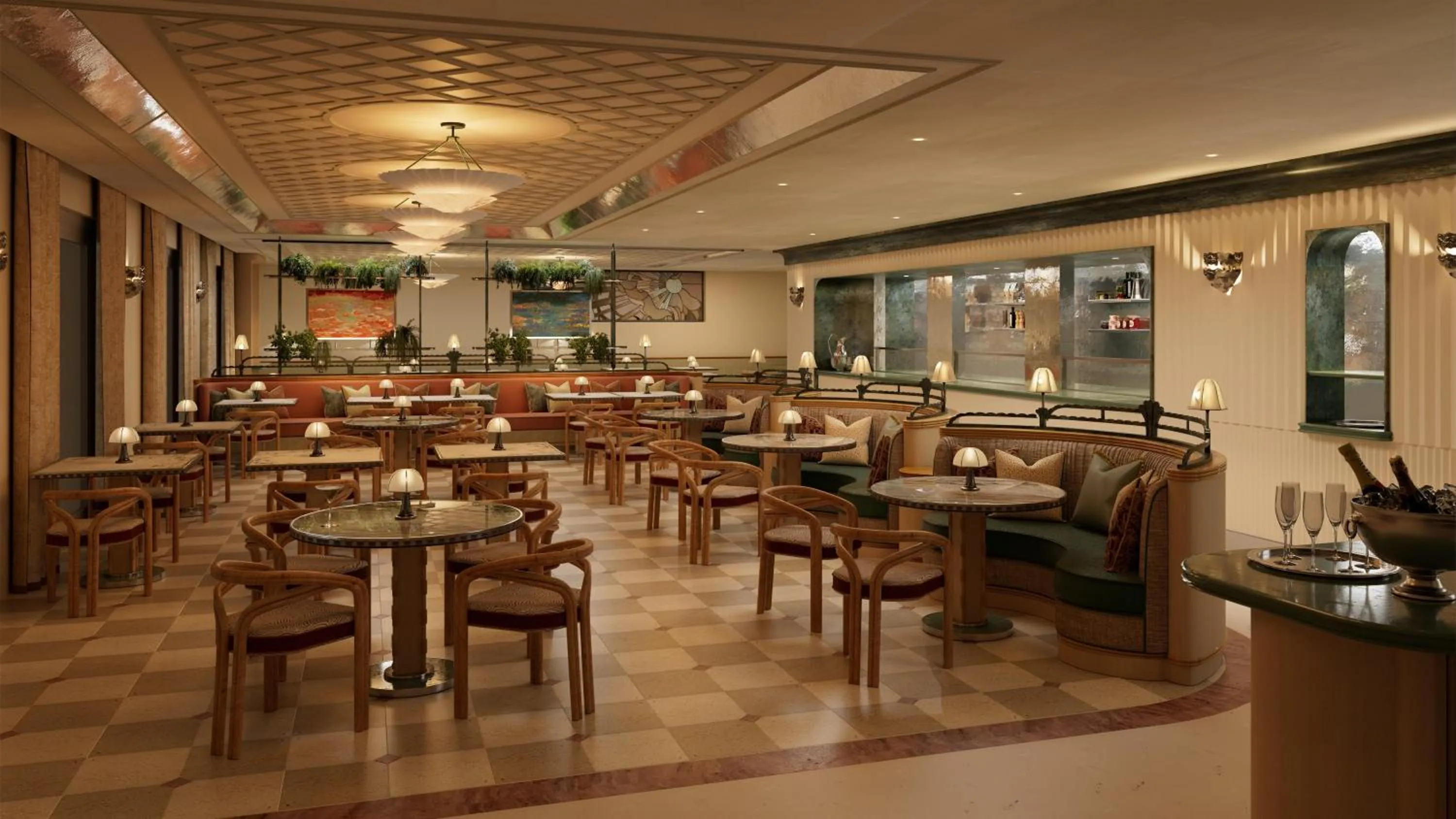 Restaurant/places to eat in Hyatt Regency Nice Palais de la Méditerranée