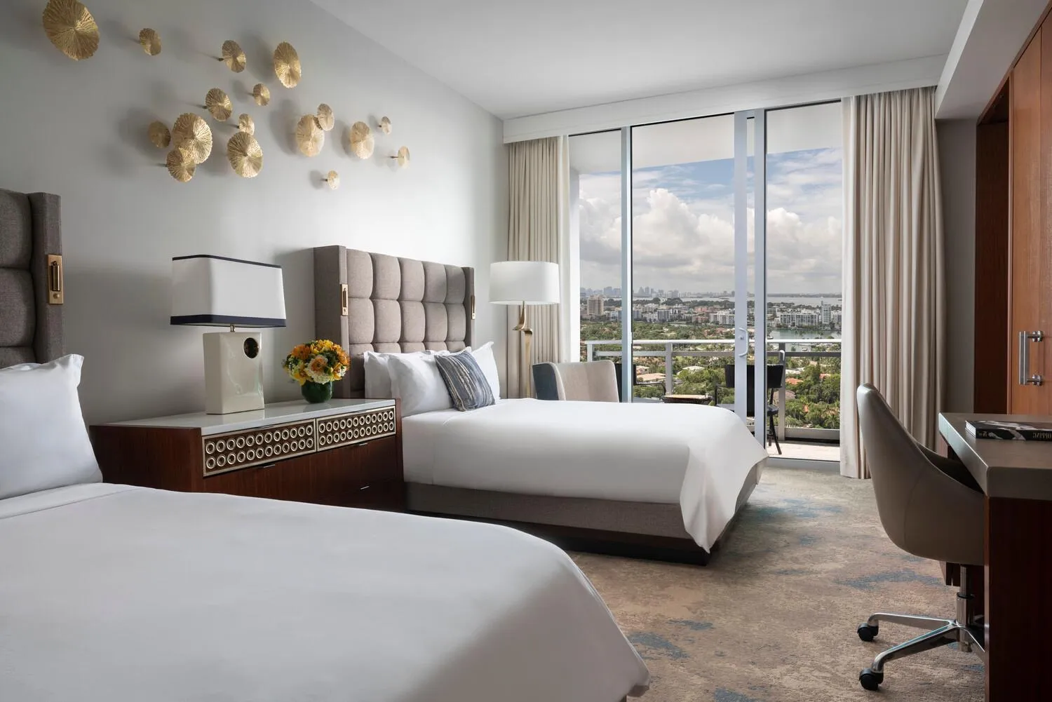 Bed in The Ritz-Carlton Bal Harbour, Miami