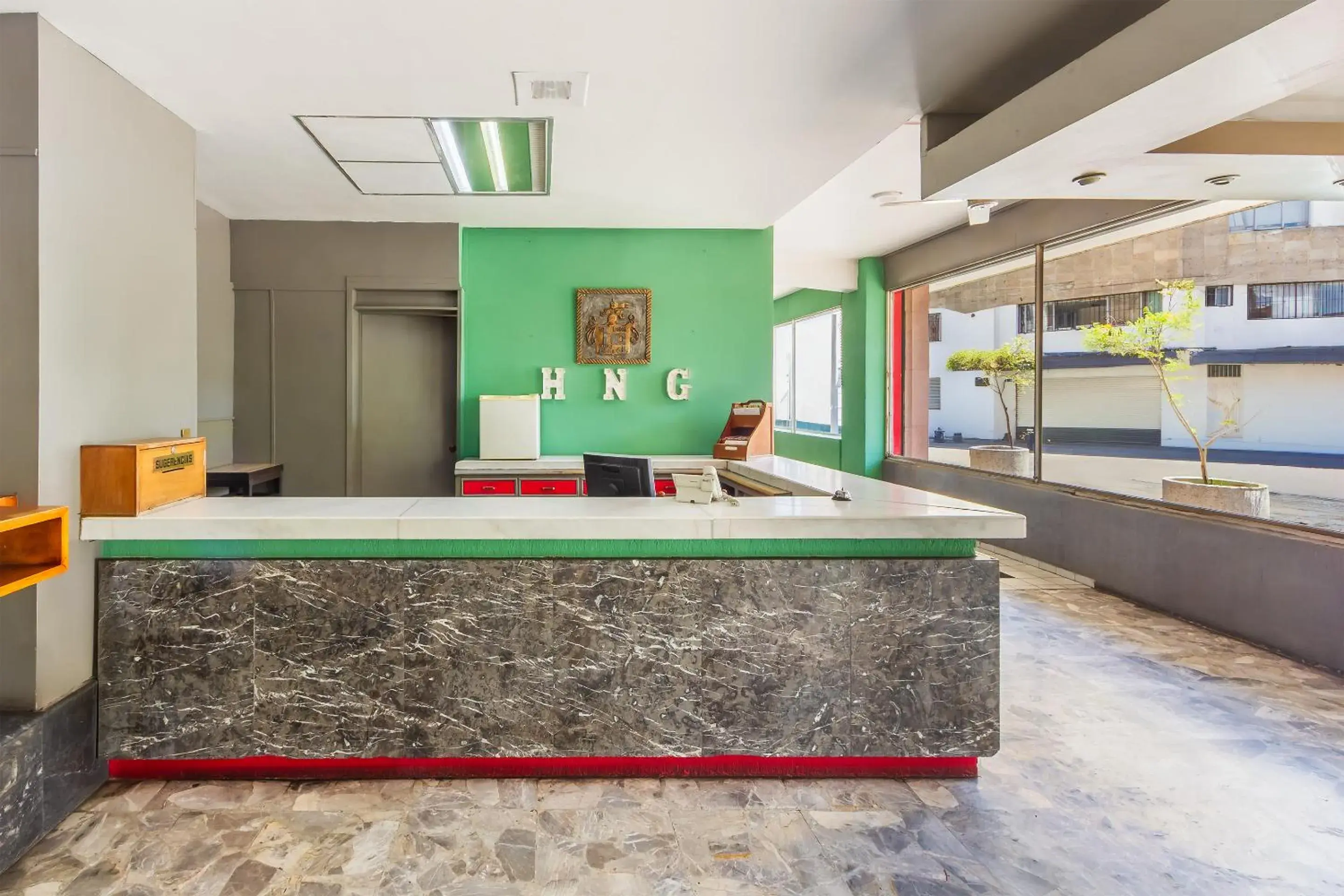 Lobby or reception in Capital O Nueva Galicia, Guadalajara centro downtown Lobby or reception in Capital O Nueva Galicia, Guadalajara centro downtown