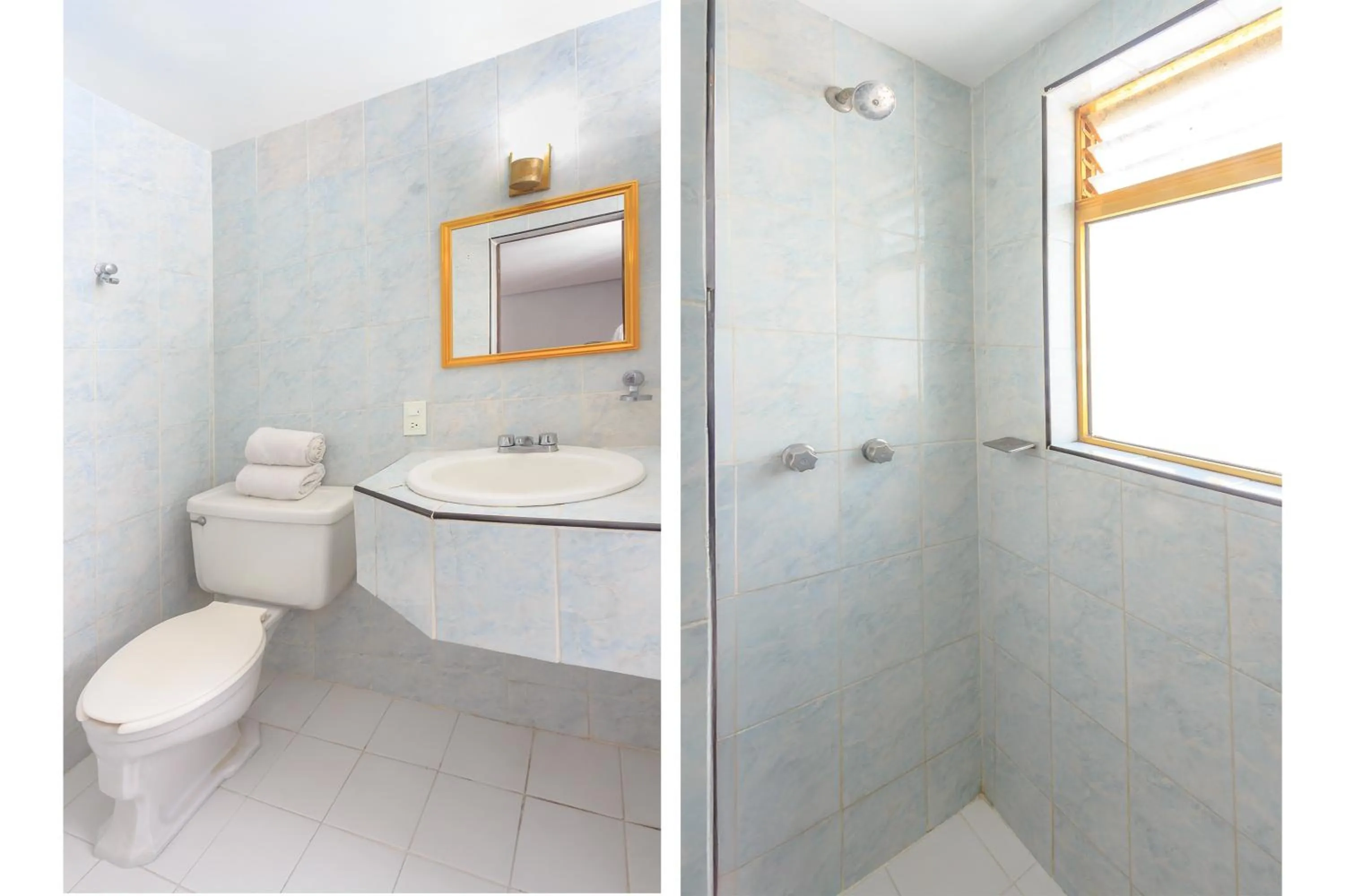 Bathroom in OYO Hotel Colon Express