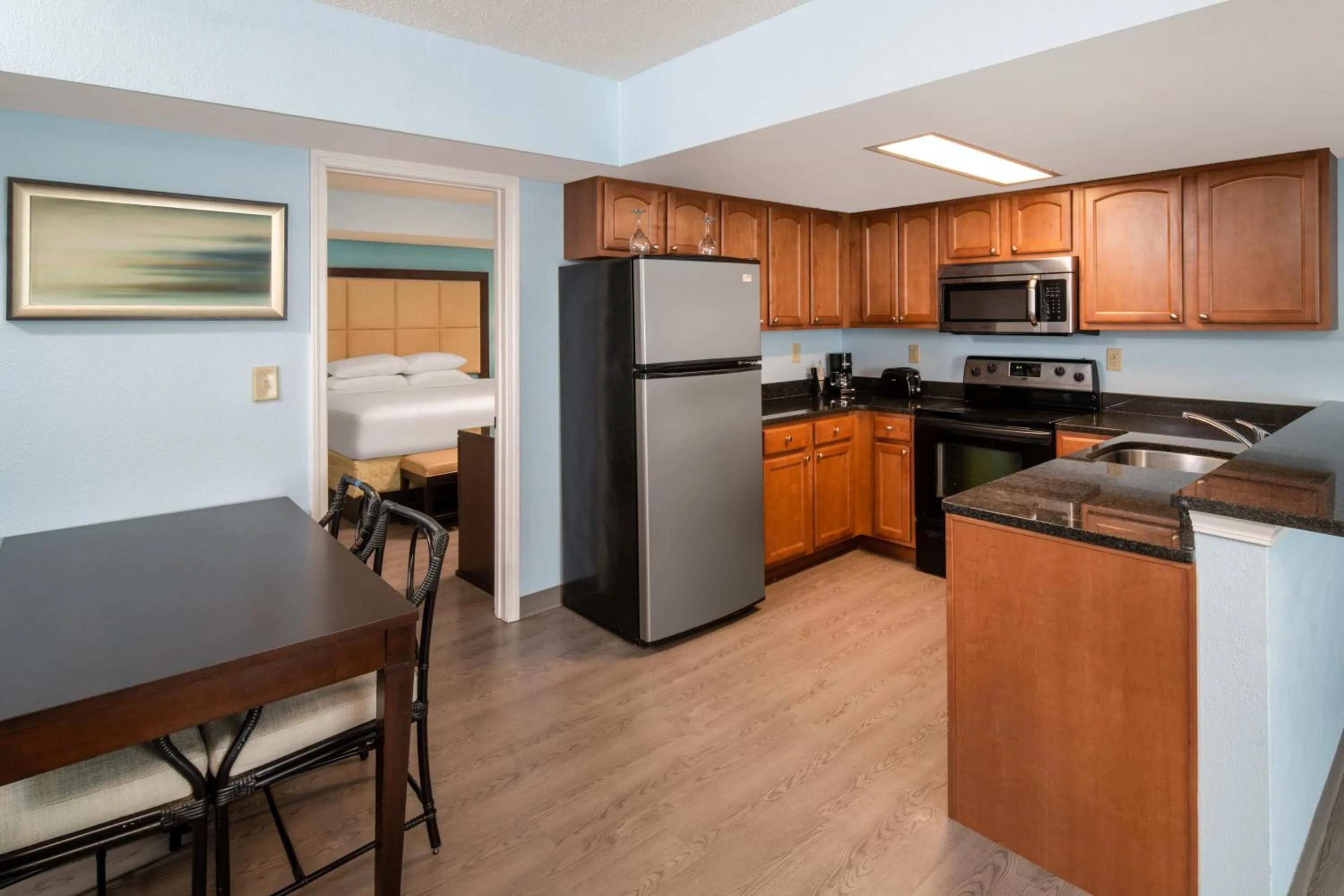 kitchen in Palette Resort Myrtle Beach