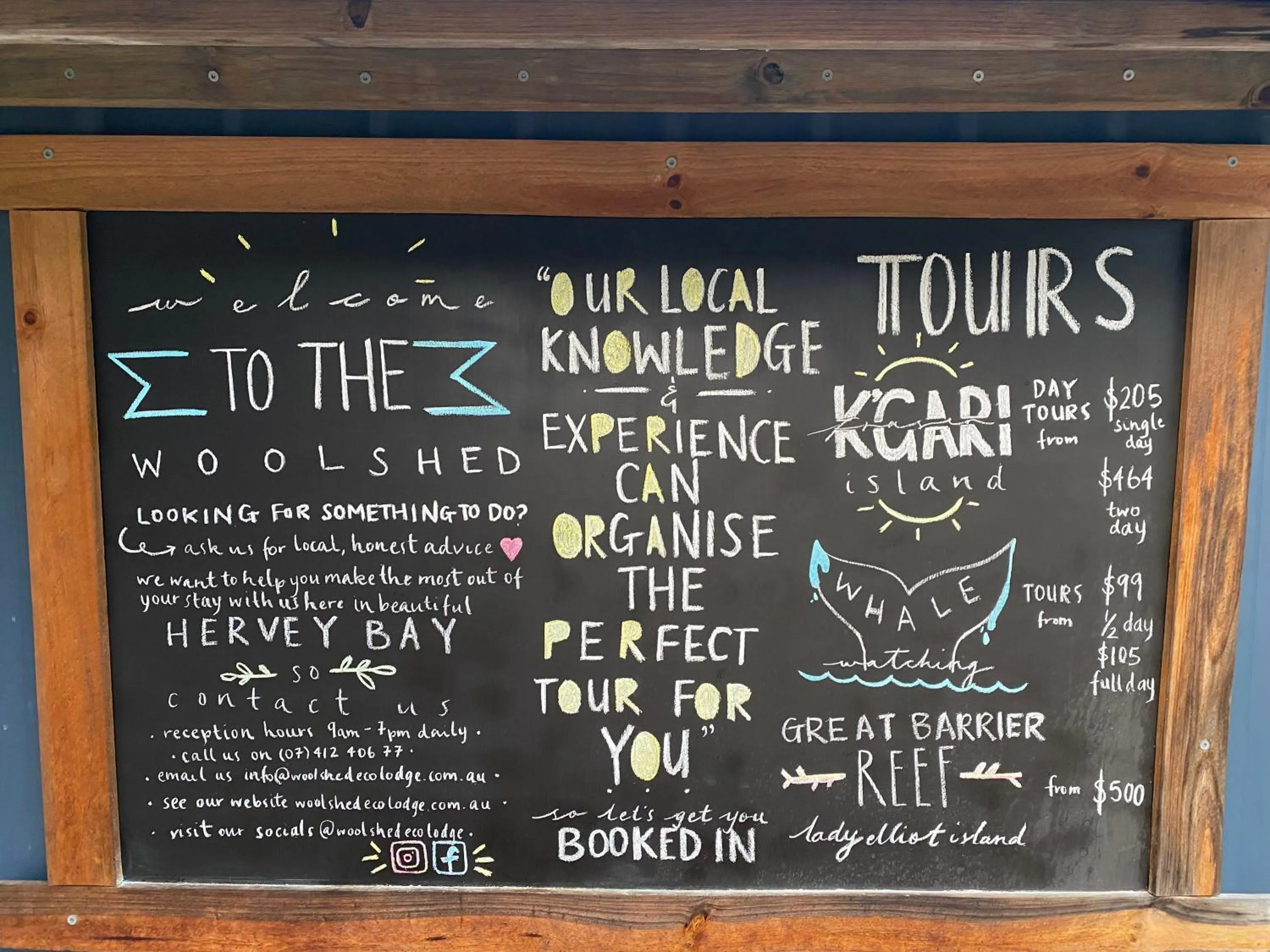 Property building in Woolshed Eco Lodge