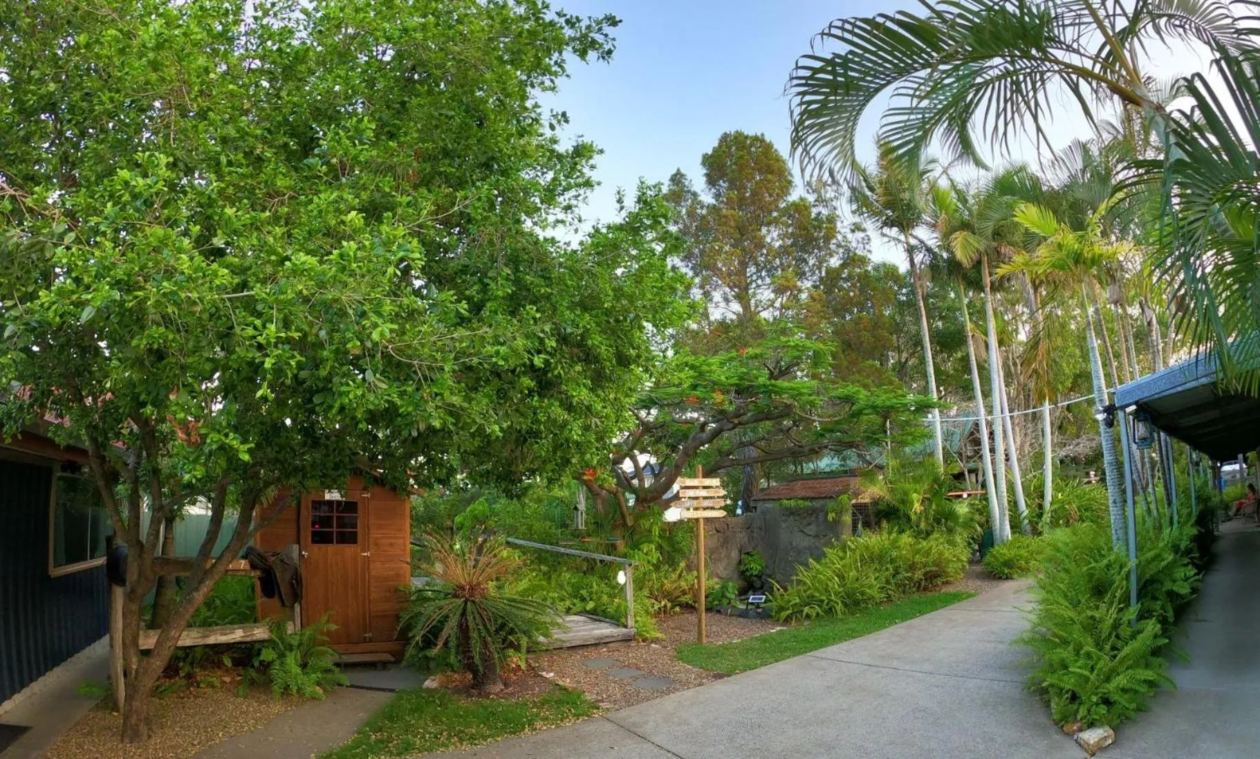 Property building in Woolshed Eco Lodge