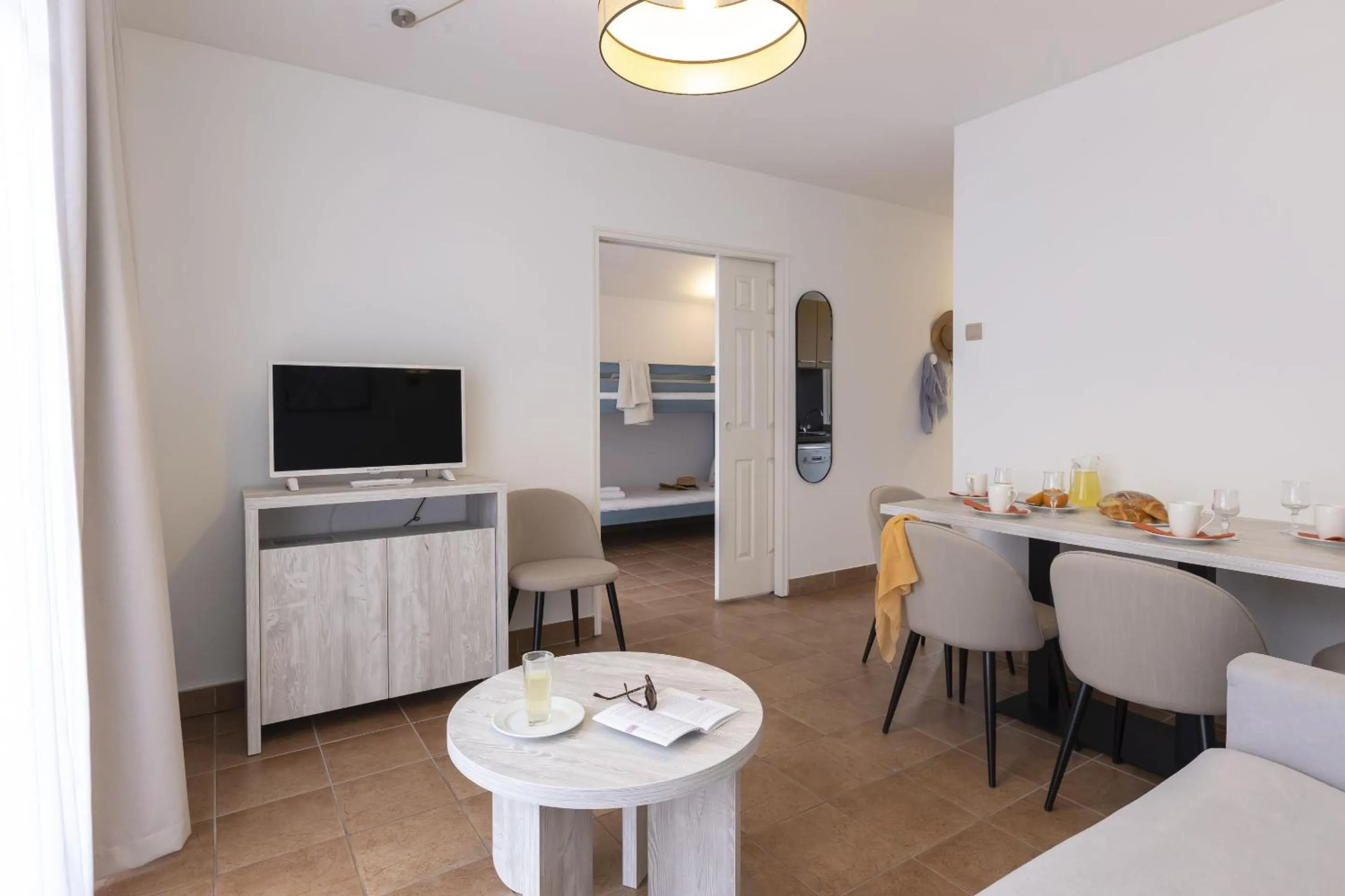 Seating area in Résidence Odalys Les Greens du Bassin