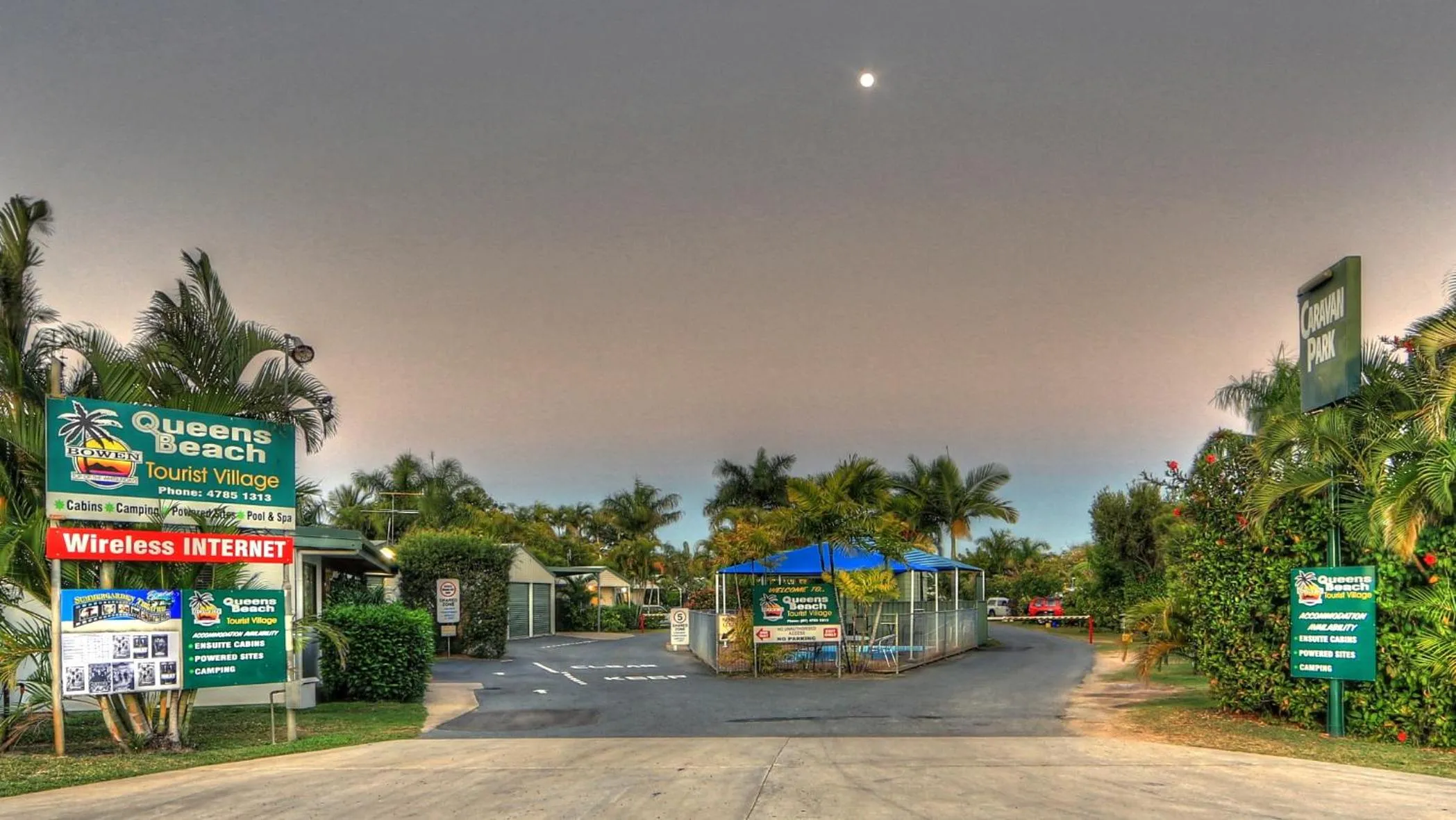 Property building in Queens Beach Tourist Village