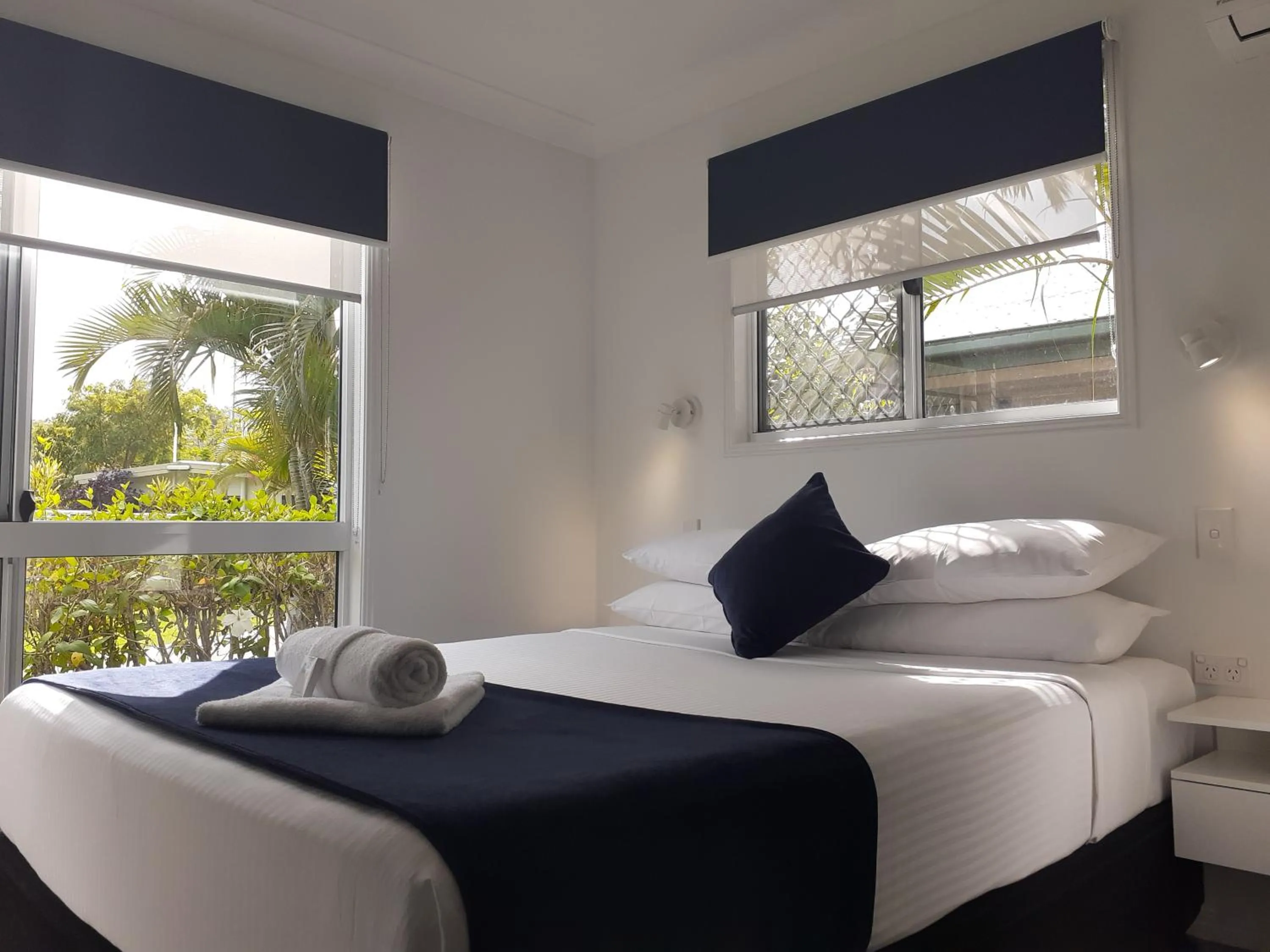 Bed in Queens Beach Tourist Village