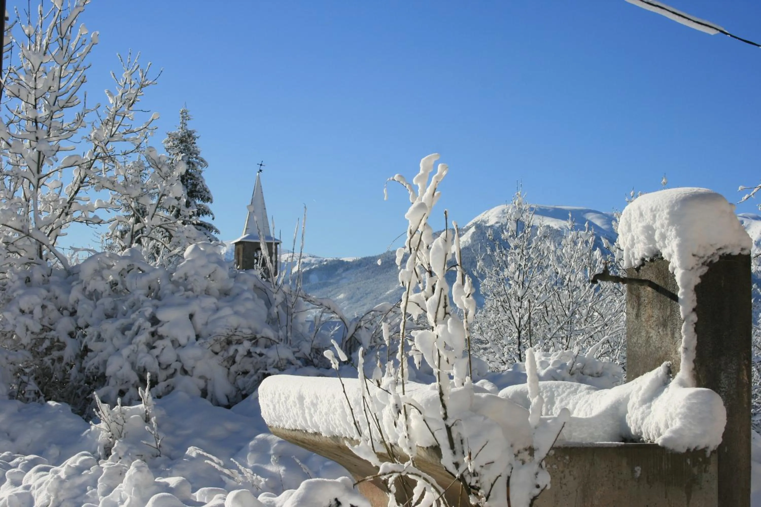 Natural landscape in Domaine de l'Adoux