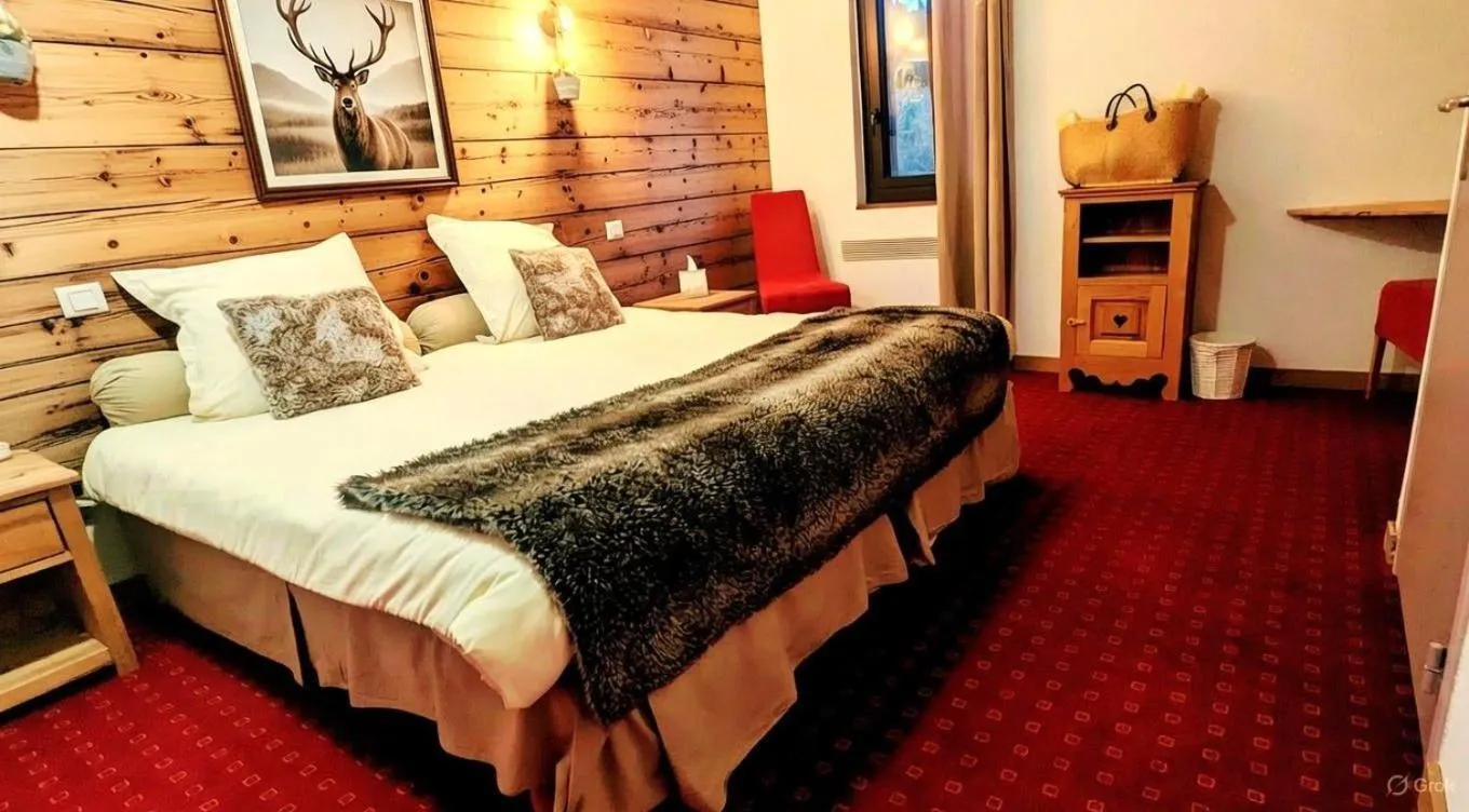 Bedroom, Bed in Domaine de l'Adoux