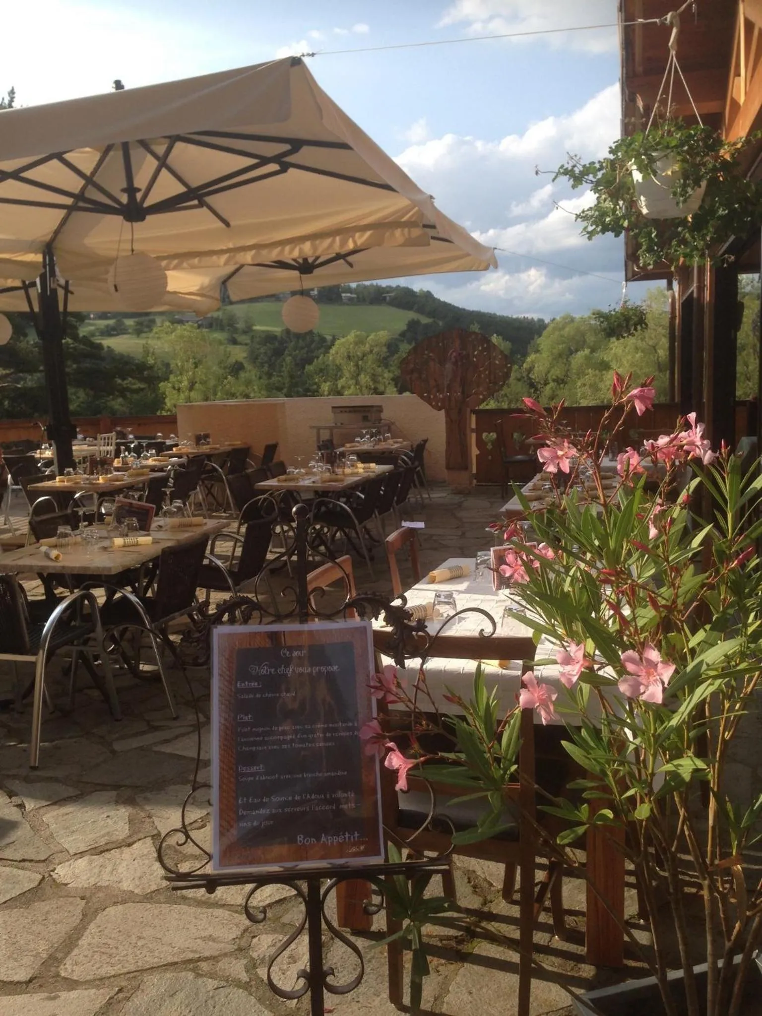 Patio in Domaine de l'Adoux