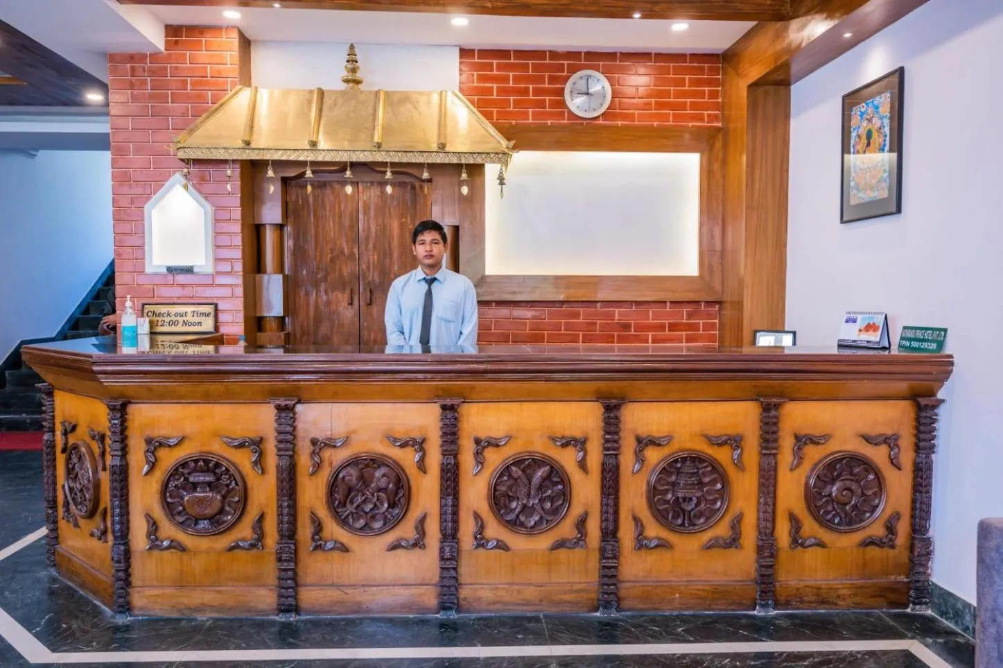 Lobby or reception in Kathmandu Prince Hotel