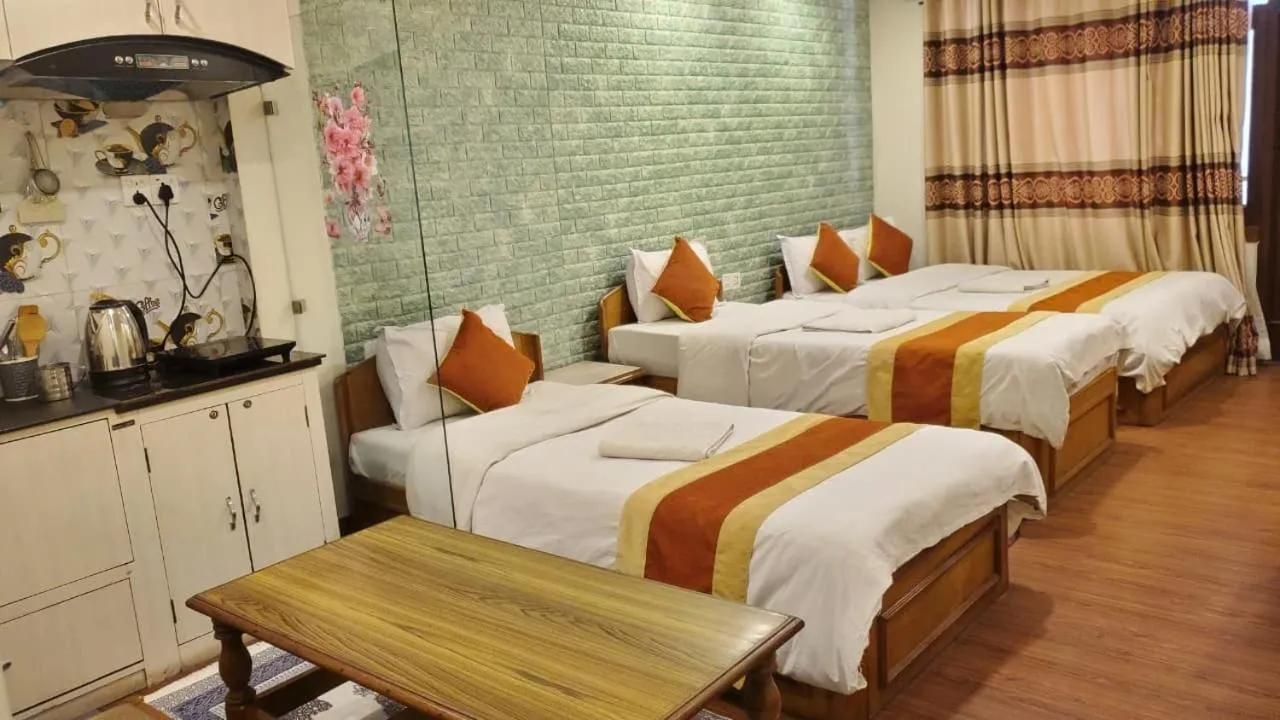 Bed in Kathmandu Peace Guesthouse