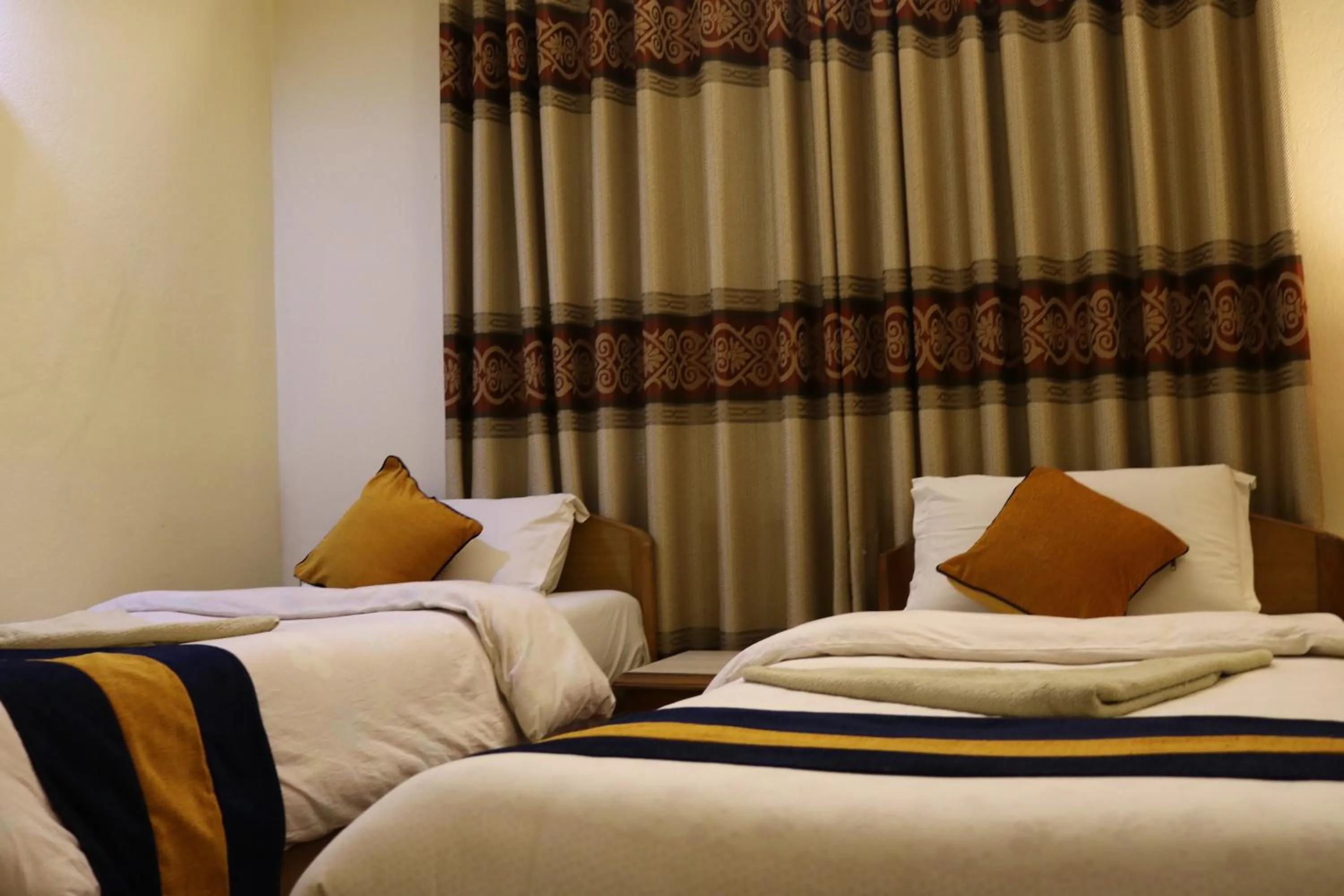 Bed in Kathmandu Peace Guesthouse