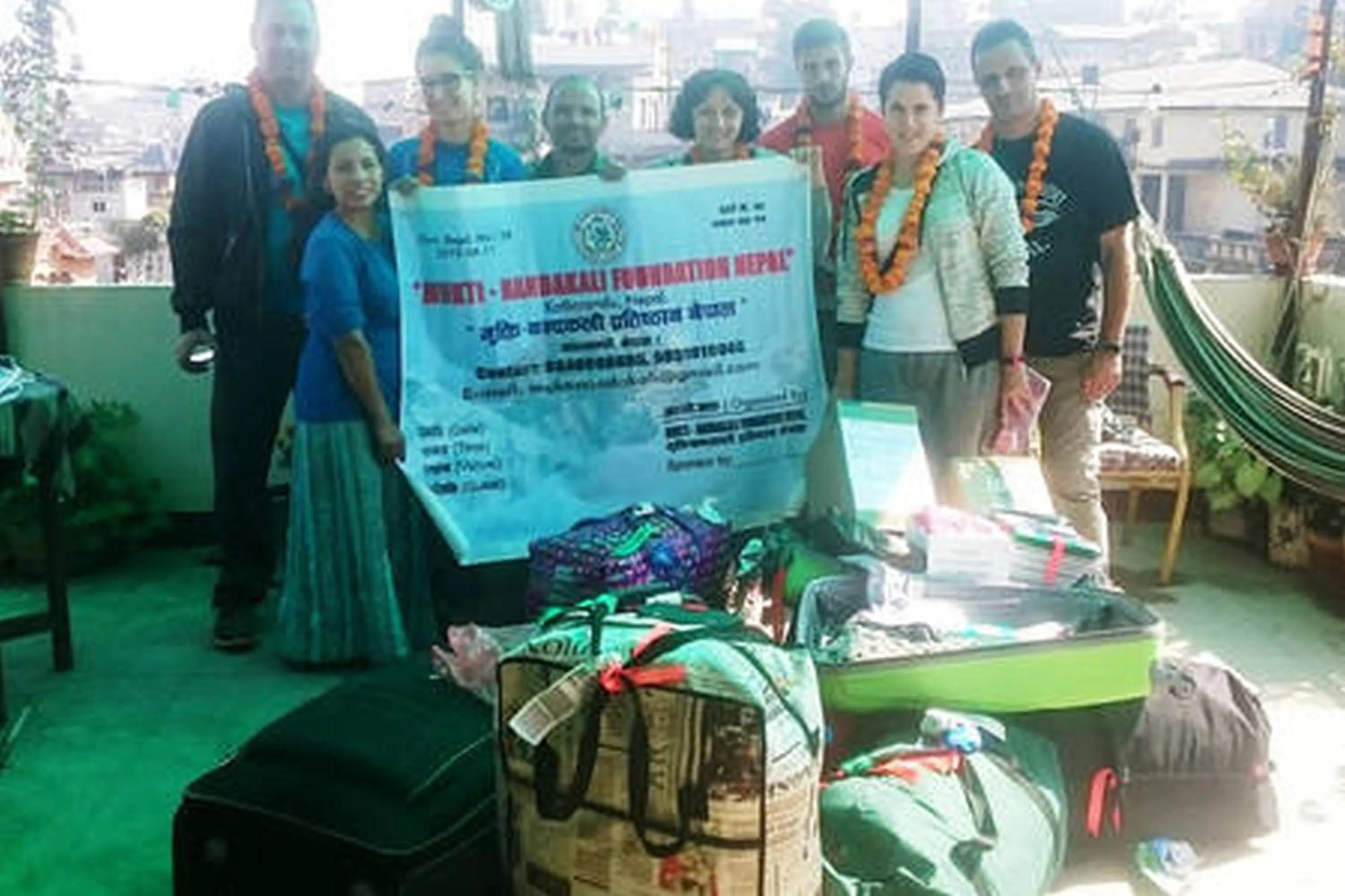 group of guests in Metro Eco Hotel