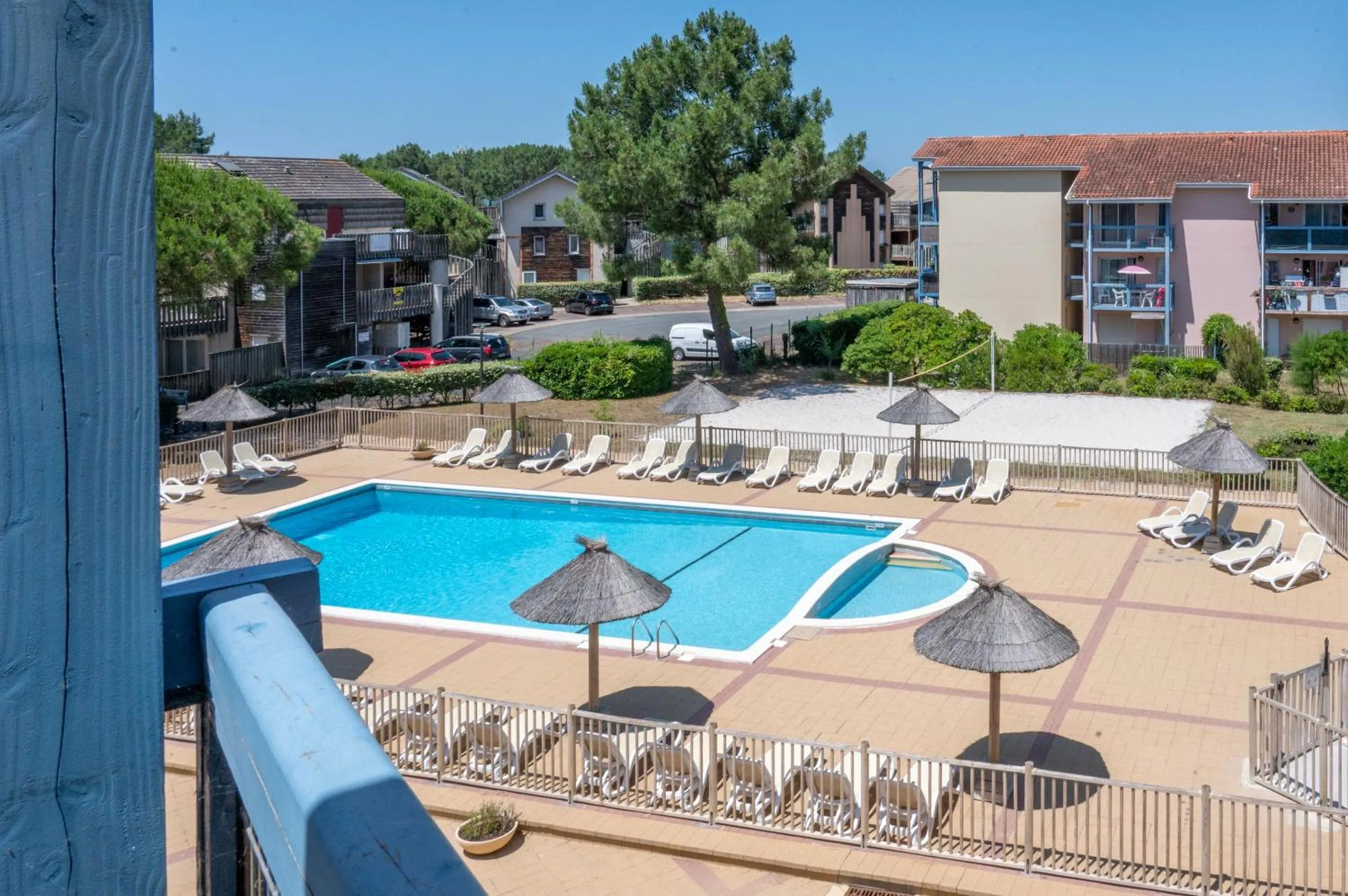 Pool view in Résidence Odalys Du Port